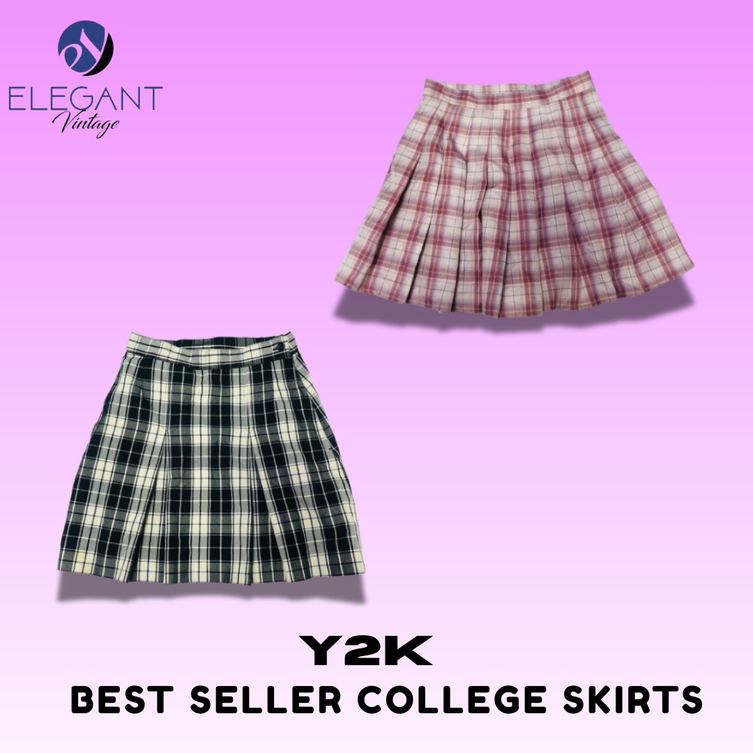 Y2K Best Seller College Skirts - EV1426