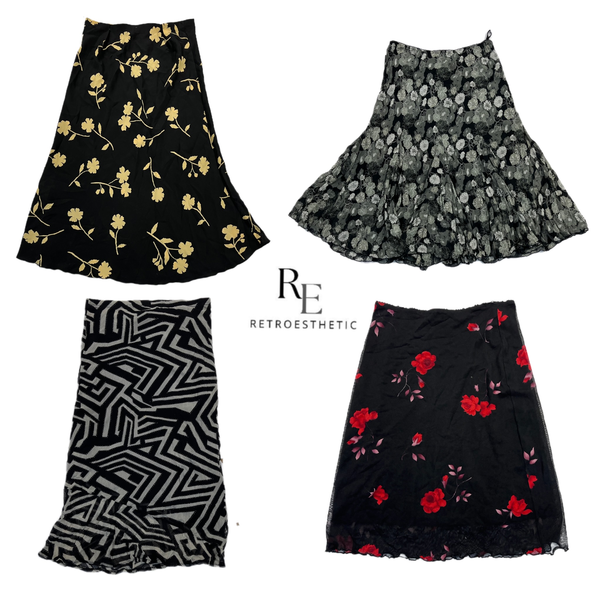 Y2K Britney Era Girl Poly Skirt RE-1274