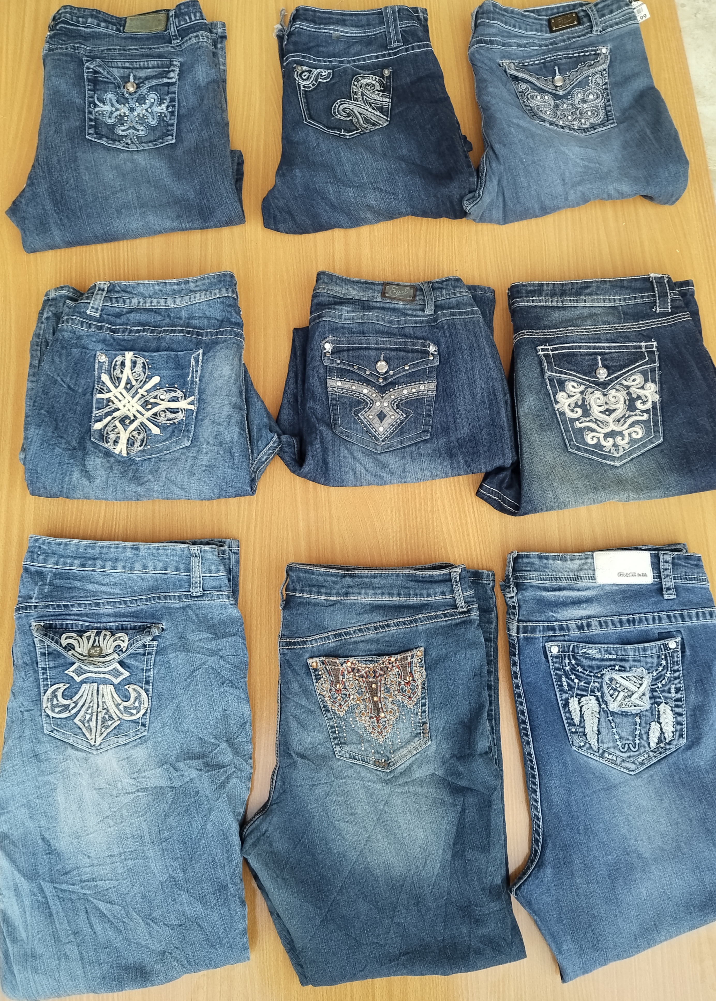 Jean bootcut oversize (LJ-23)