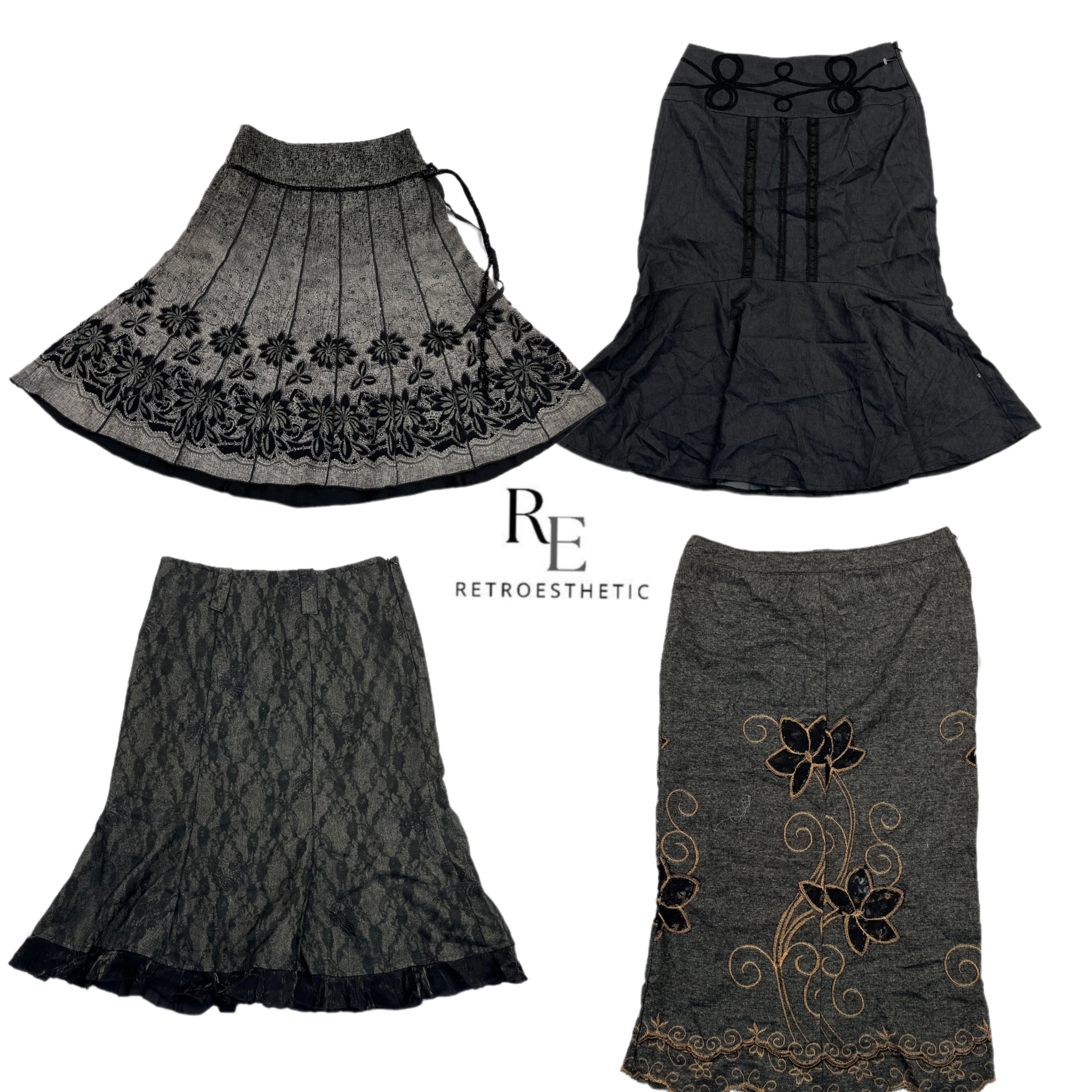 Y2K Paris Hilton Long Skirts RE-2576