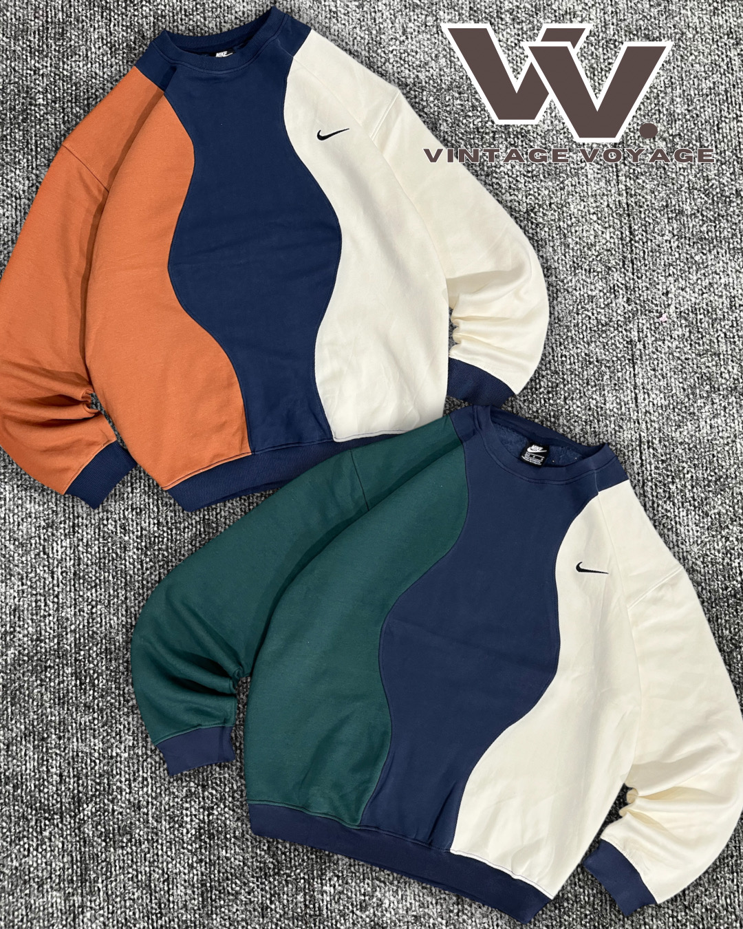 Nike reworked style crewneck sweatshirts 81225