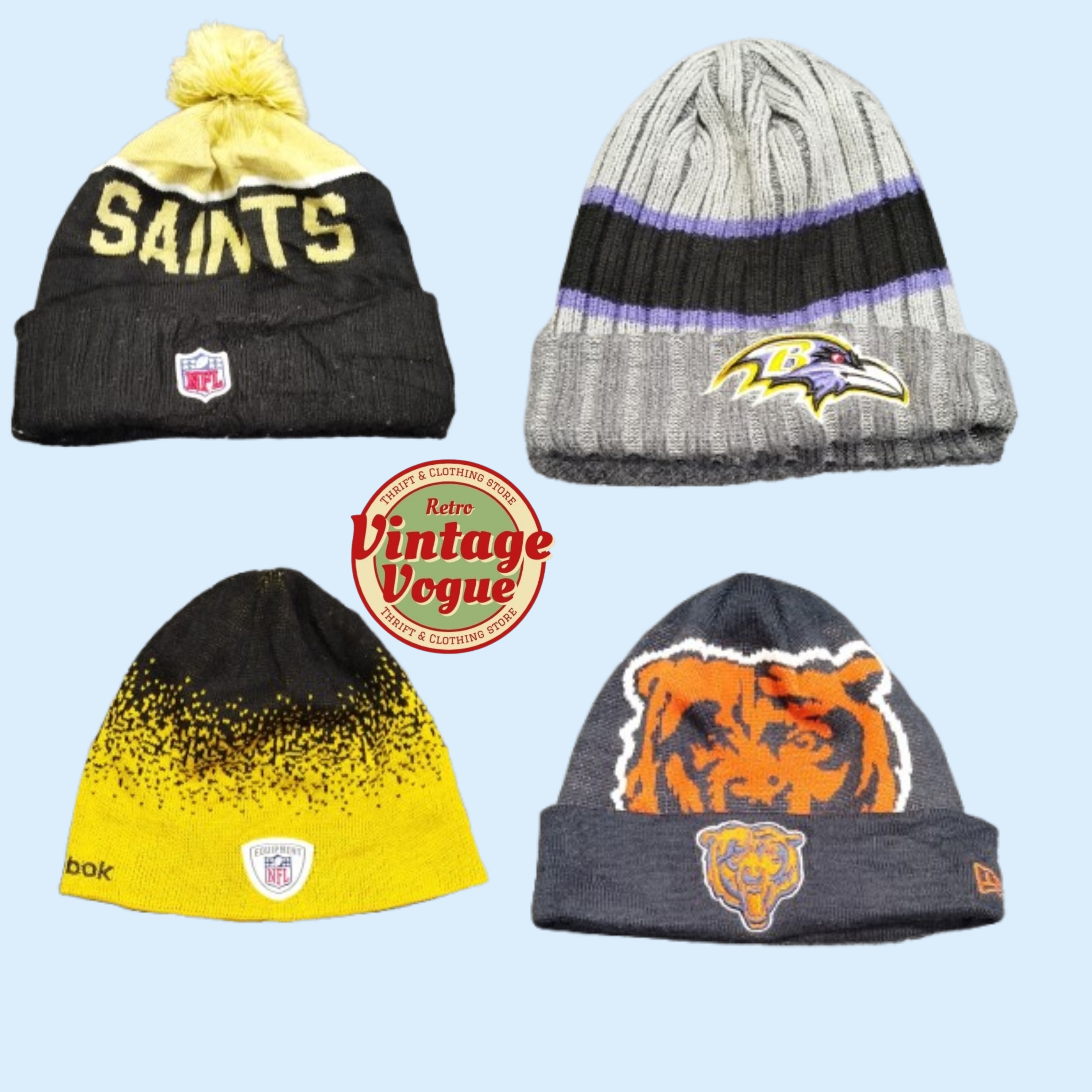 NFL Beanies (Dec-055)