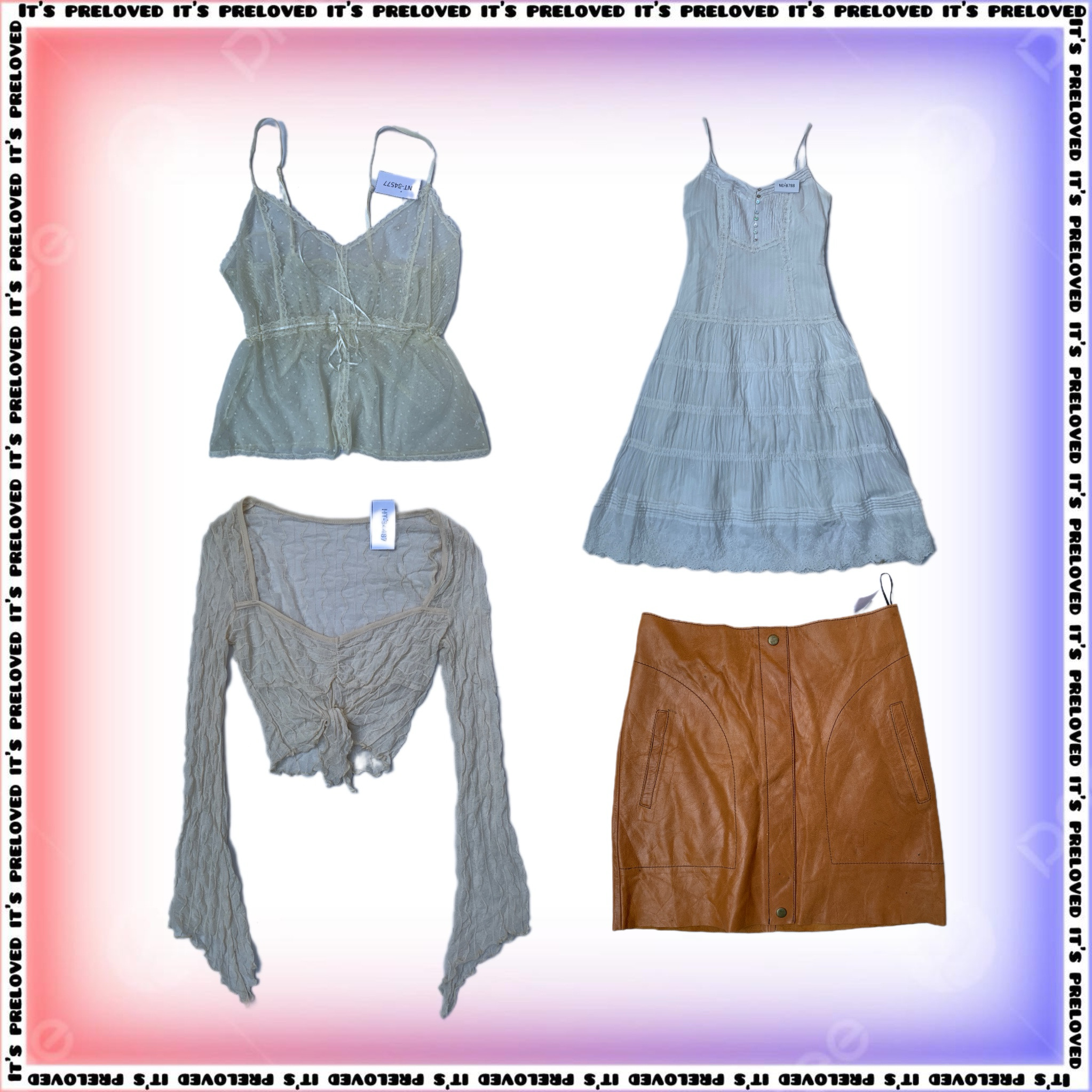 French Girl Neutrals - tops, dresses, skirts SRK (SS-1689)