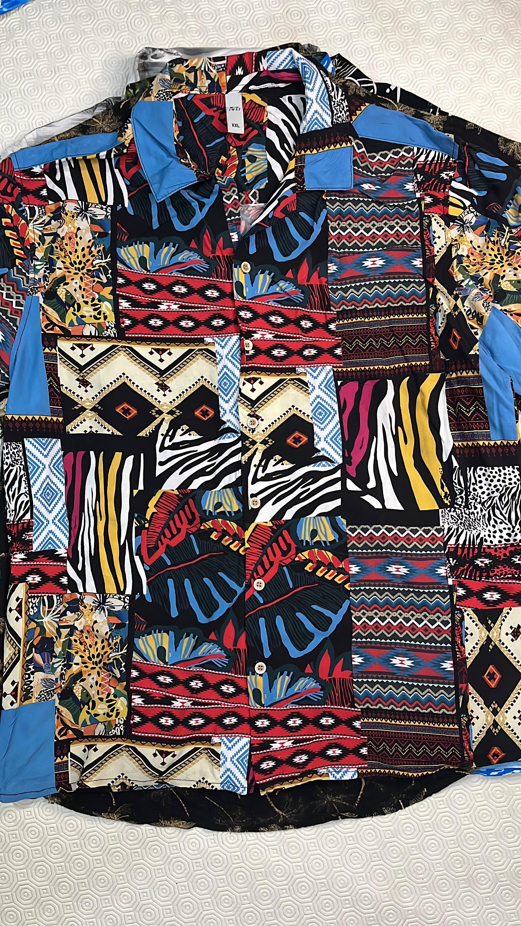 Hawaiian Shirts Bright Colours HR35