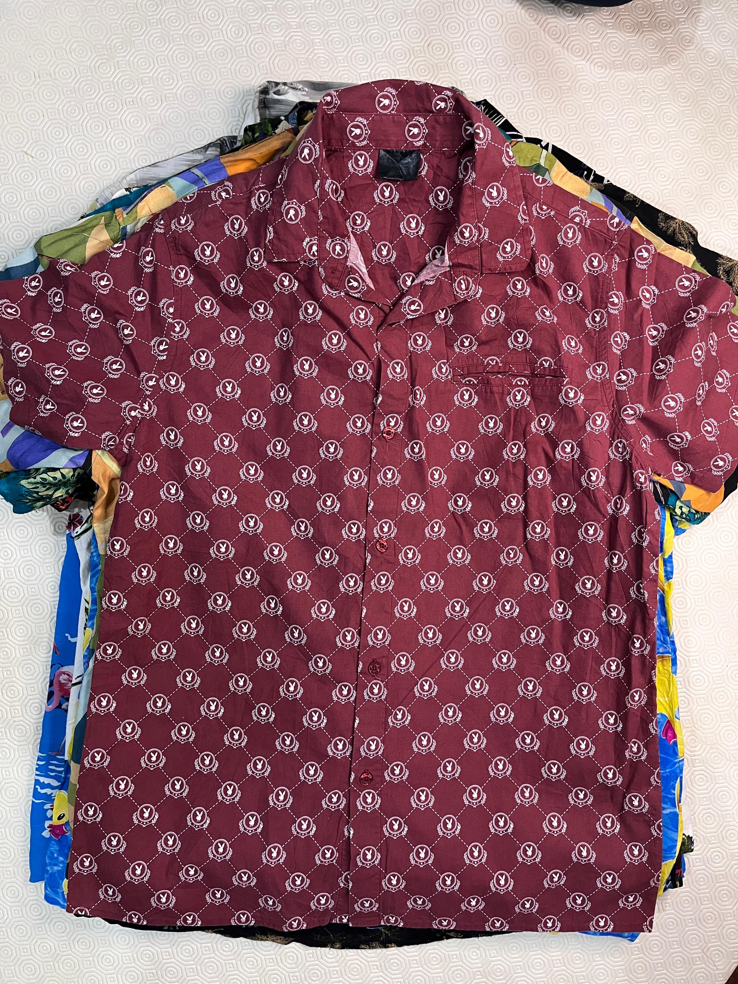 Hawaiian Shirts Bright Colours  HR35