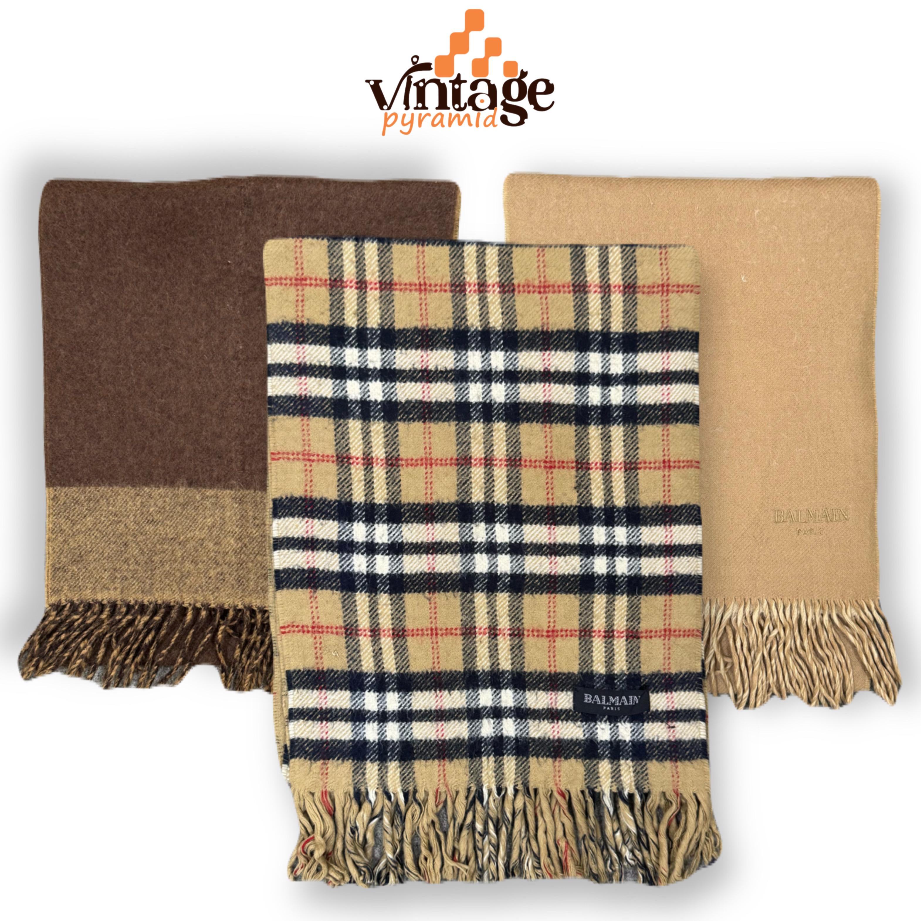 VPX579 Balmain Paris Luxury Scarves