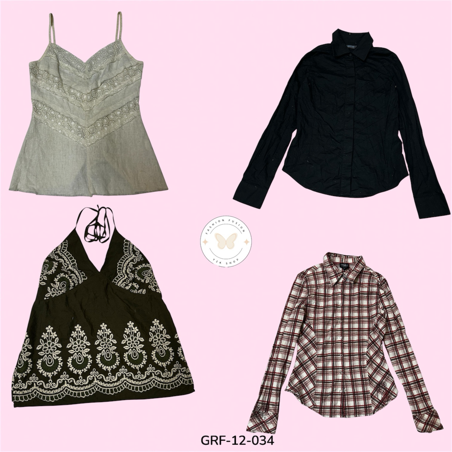 Chemisier en coton Everyday Mix – Doux, respirant et léger (GRF-12-034)