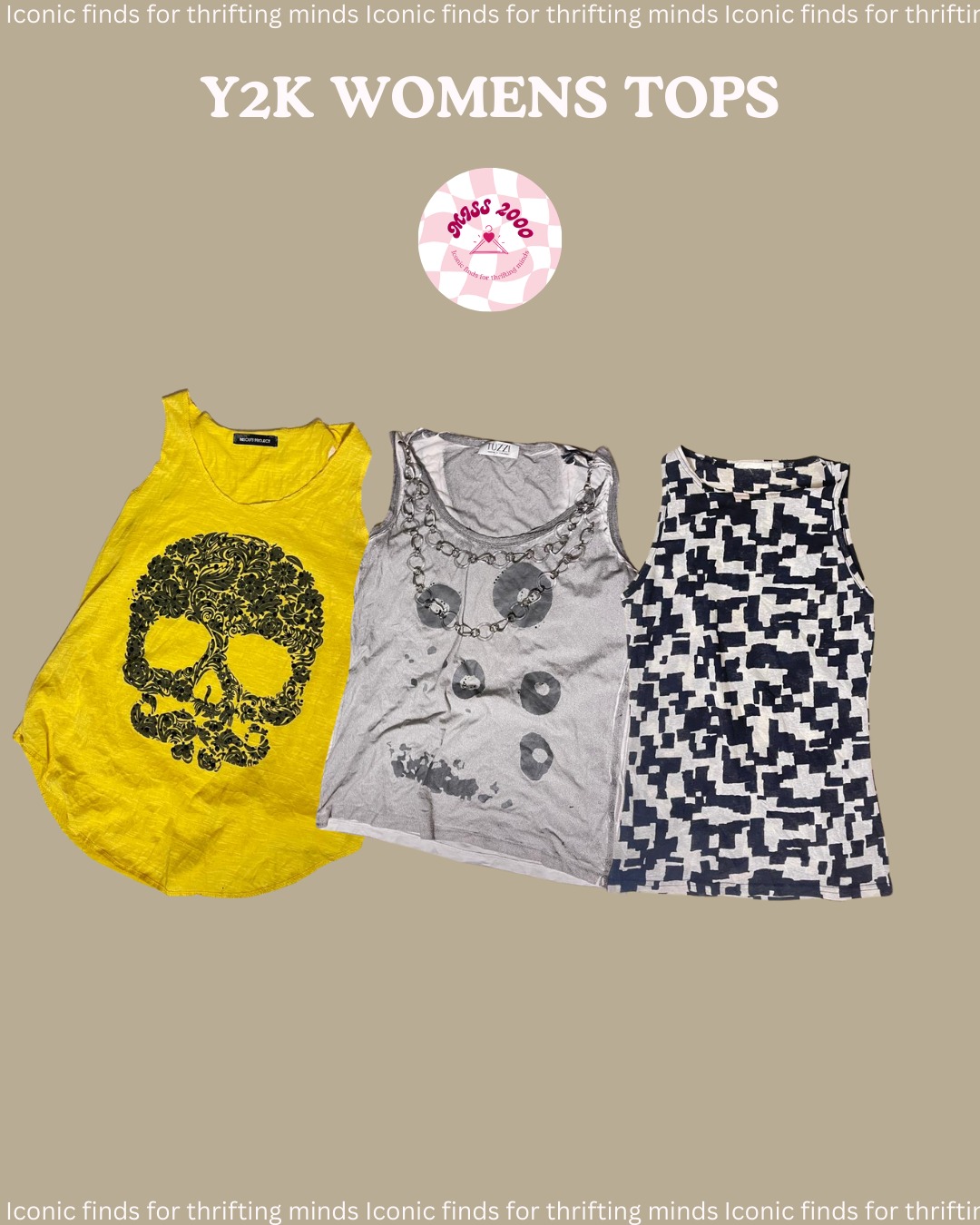 Retro Remix: Y2K Damen Tanktops