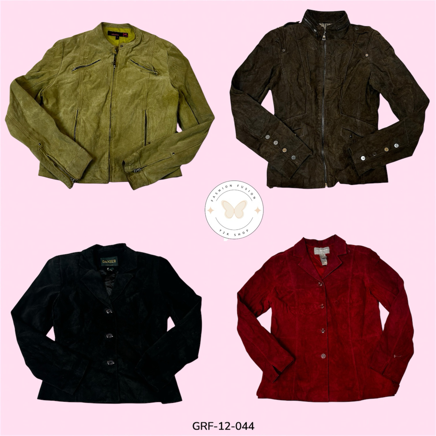 Veste en daim moderne – Style sans effort pour toutes les saisons (GRF-12-044)