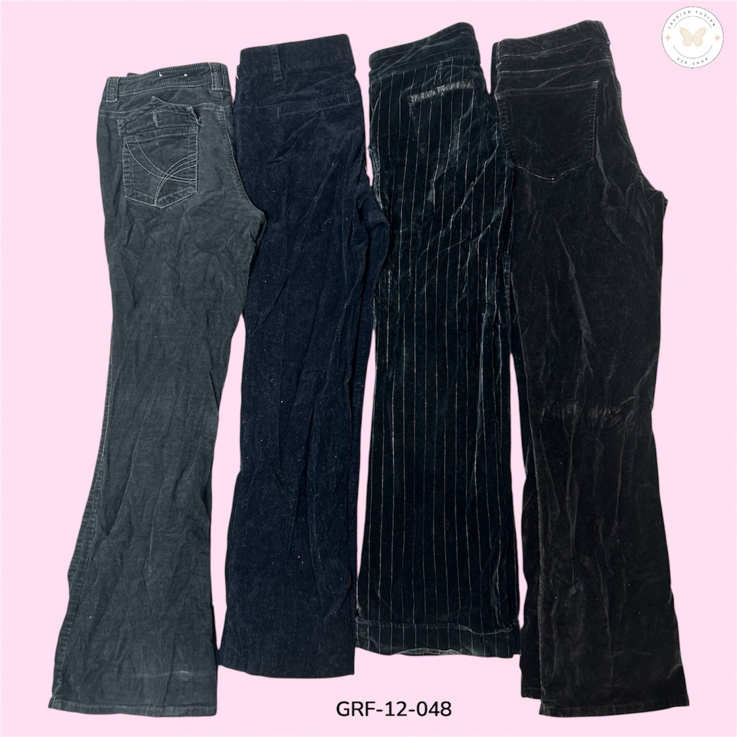 Classic Fit Corduroy Trousers – Durable & Chic (GRF-12-048)