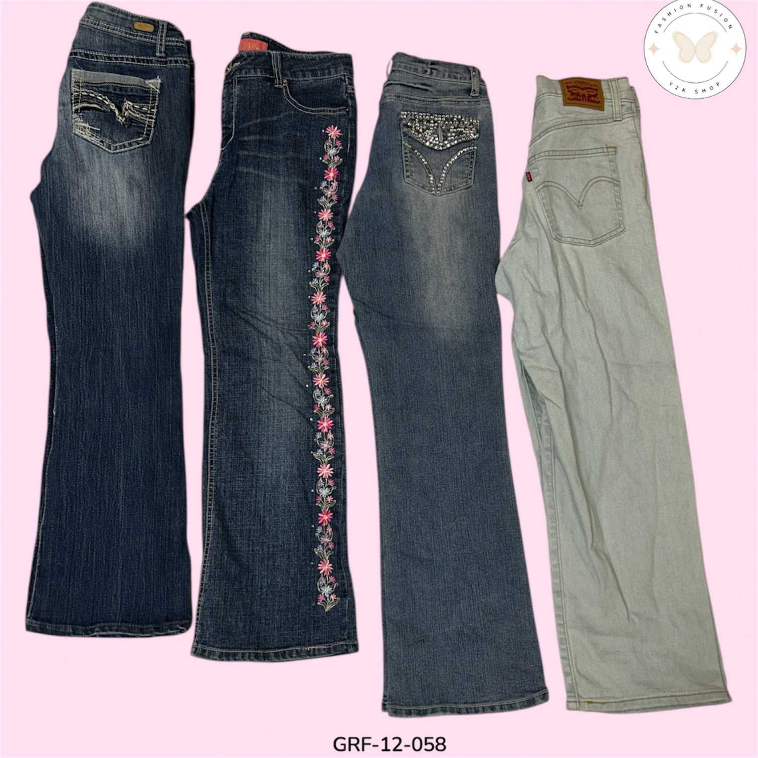 Modern Flared Jeans – Chic Everyday Fit (GRF-12-058)