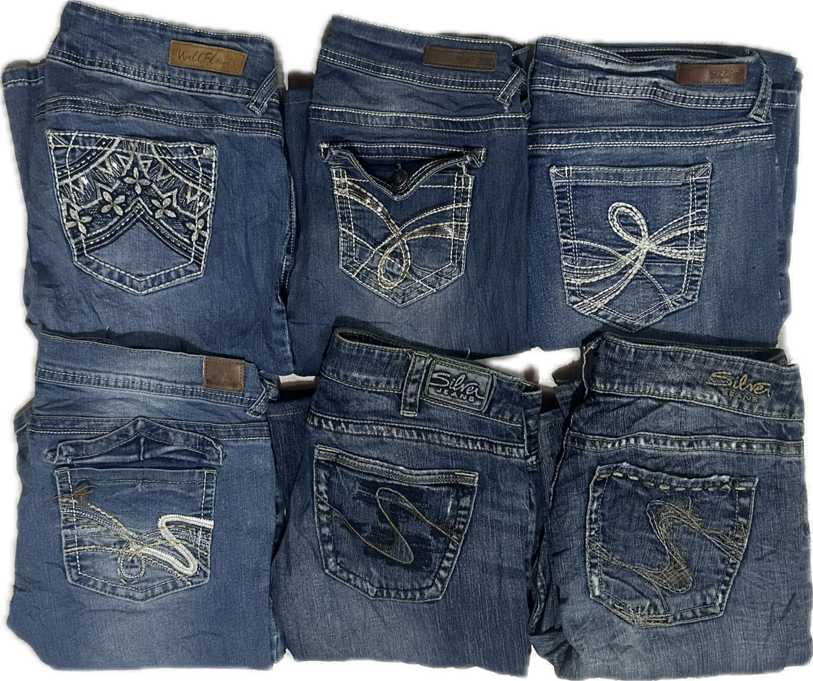 JEANS SILVER WALLFLOWER (MD 1451)