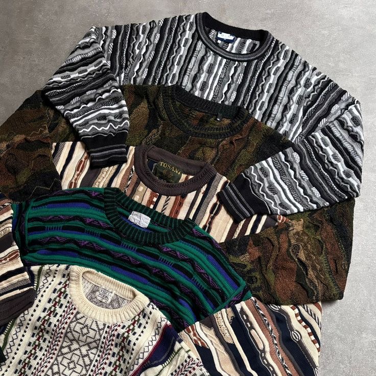 Coogi-Style Sweaters