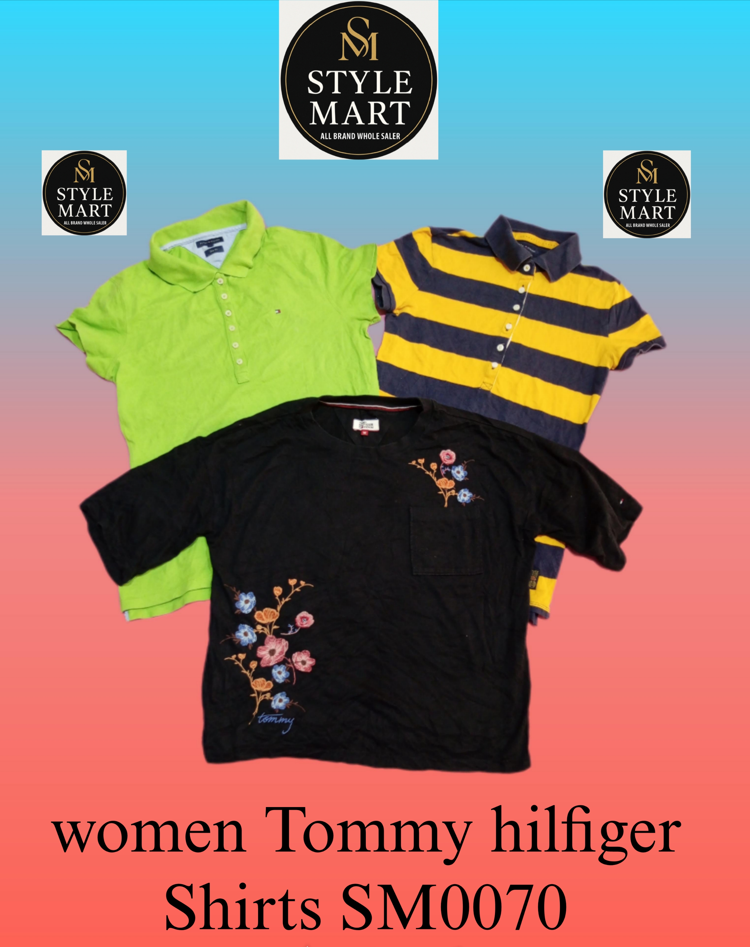 Women's Tommy Hilfiger Shirts and T Shirts SM0070
