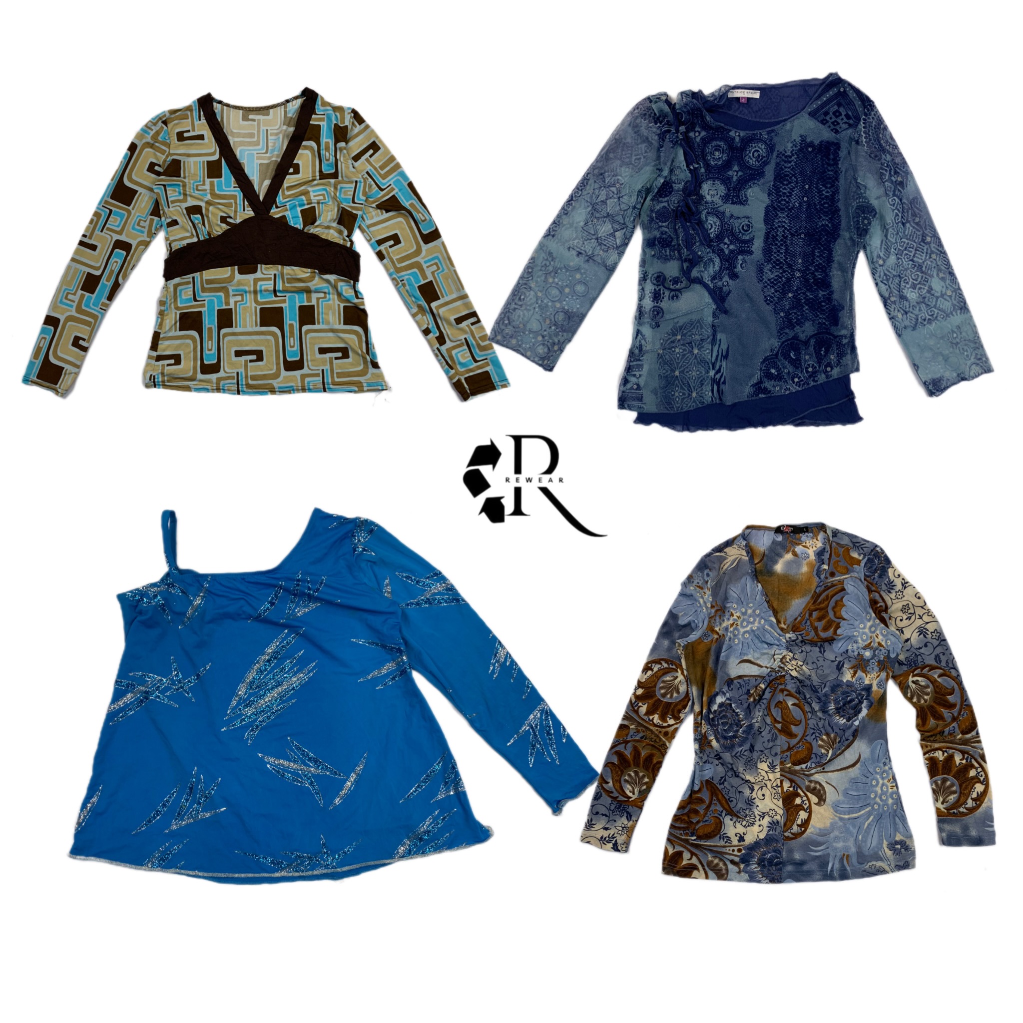 Y2K Oceanic Vibe Full Sleeve Tops RW-1286