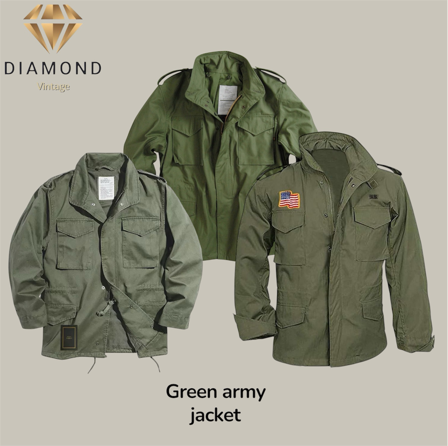 Green army jacket (DV -12-160)
