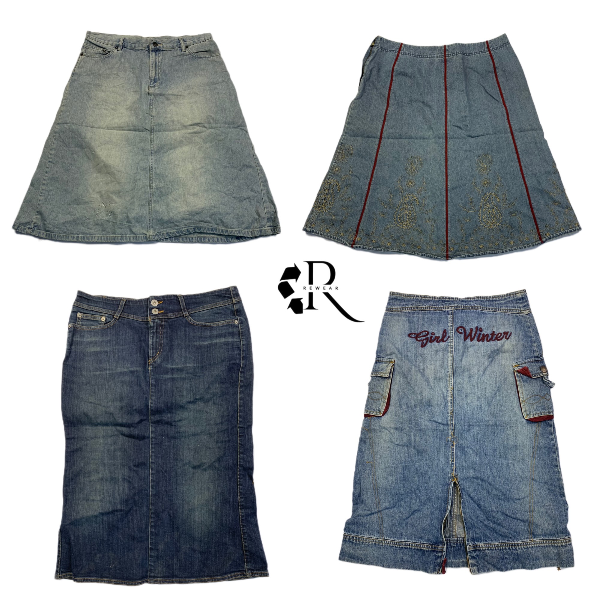 Y2K NYC IT Girl Saias Midi RW-1307