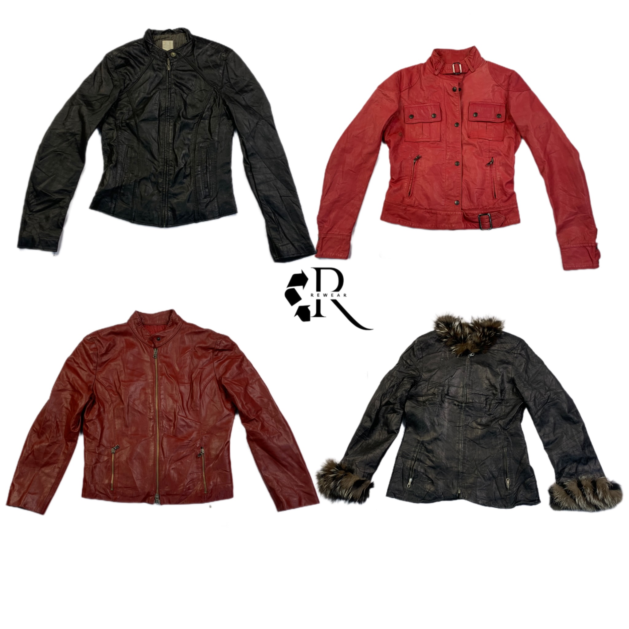 Y2K NYC IT Girl Leather Jacket RW-1313