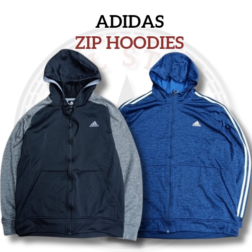 Adidas Zip Hoodies