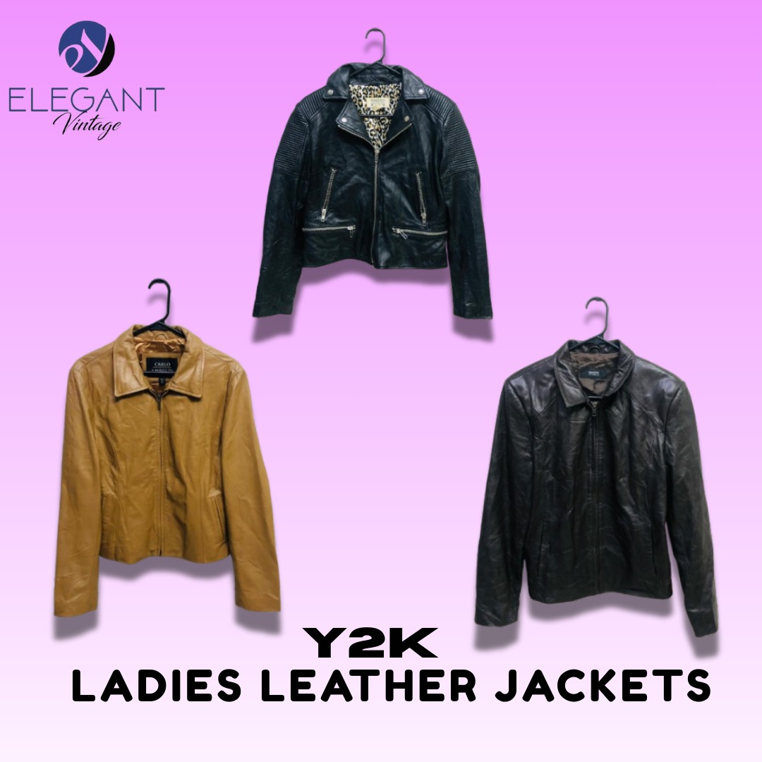 Y2K Ladies Leather Jackets - EV1454