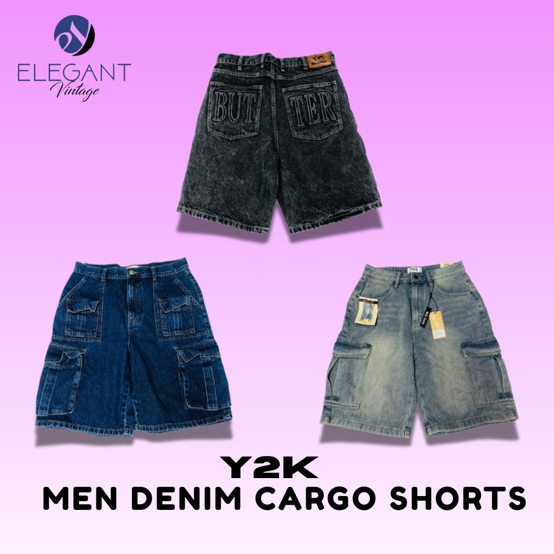 Y2K Men Cargo Shorts - EV1461