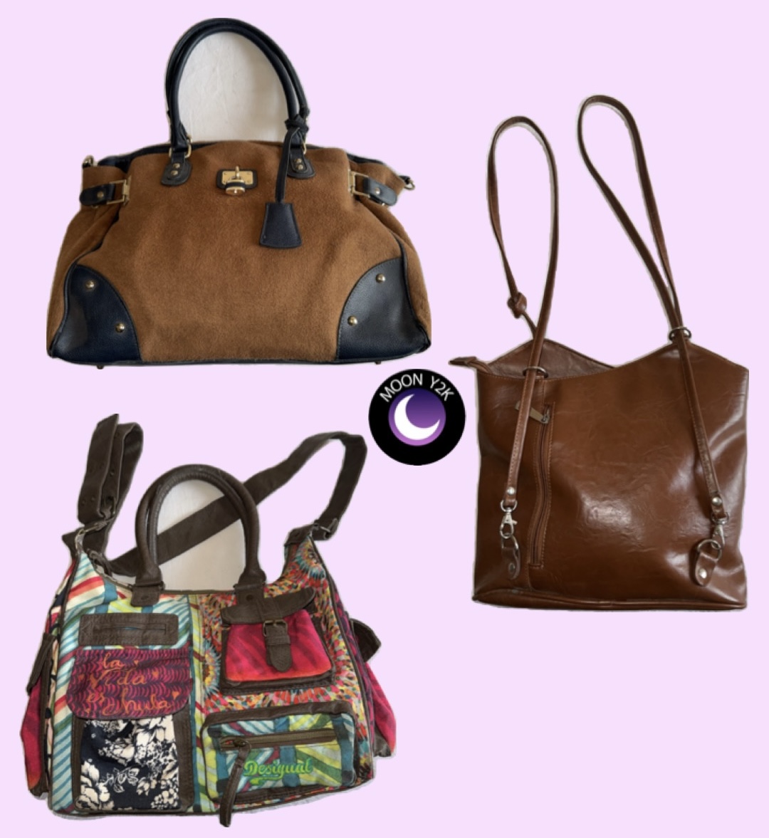 Y2k bohemian big bags