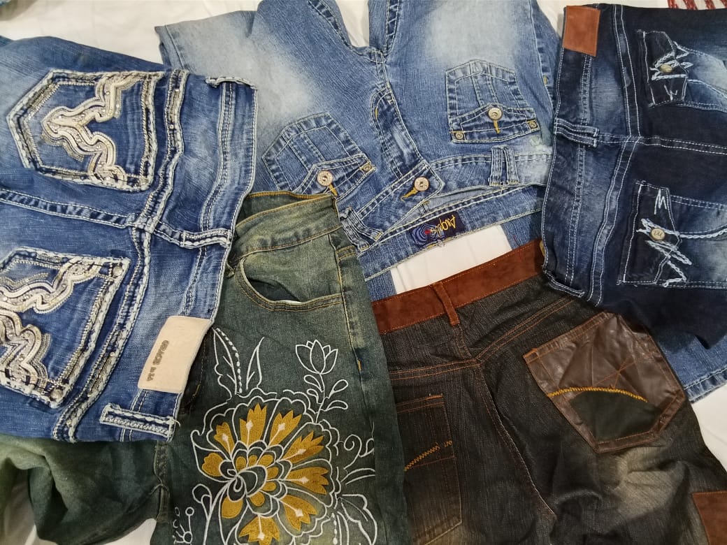 Designer Jeans (brand) silver, wallflower, etc