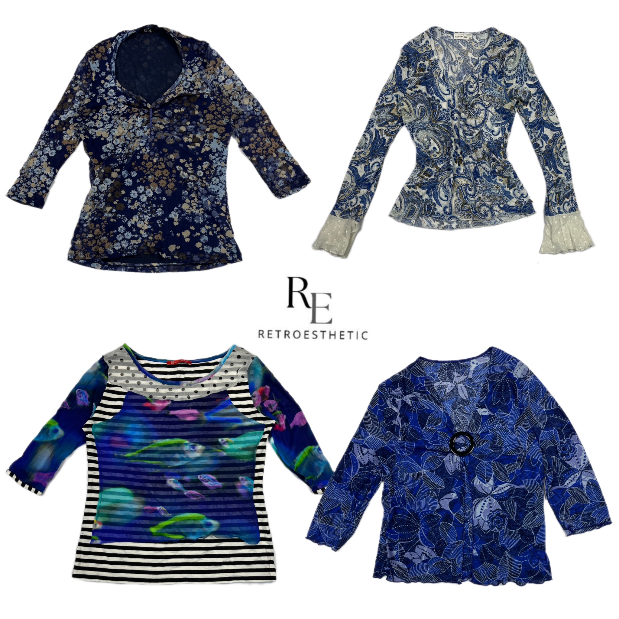 Y2K Grunge Girl Long Sleeve Tops RE-2581