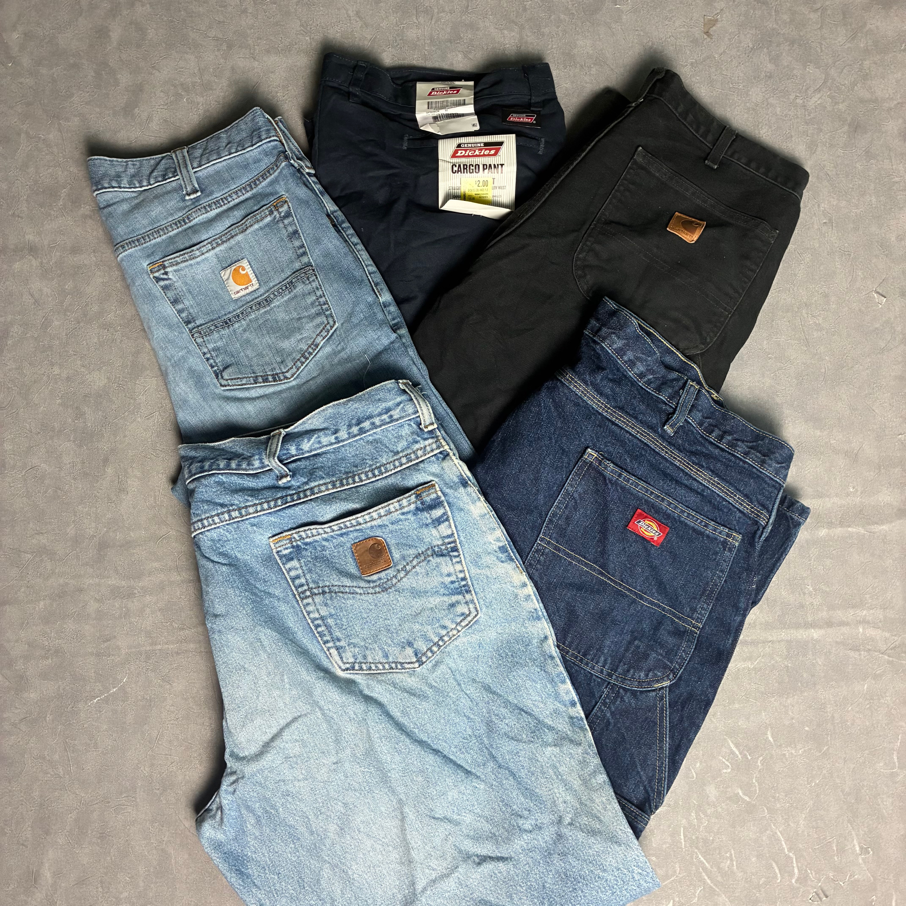 Carhartt and Dickies Jeans (ZRS:44)