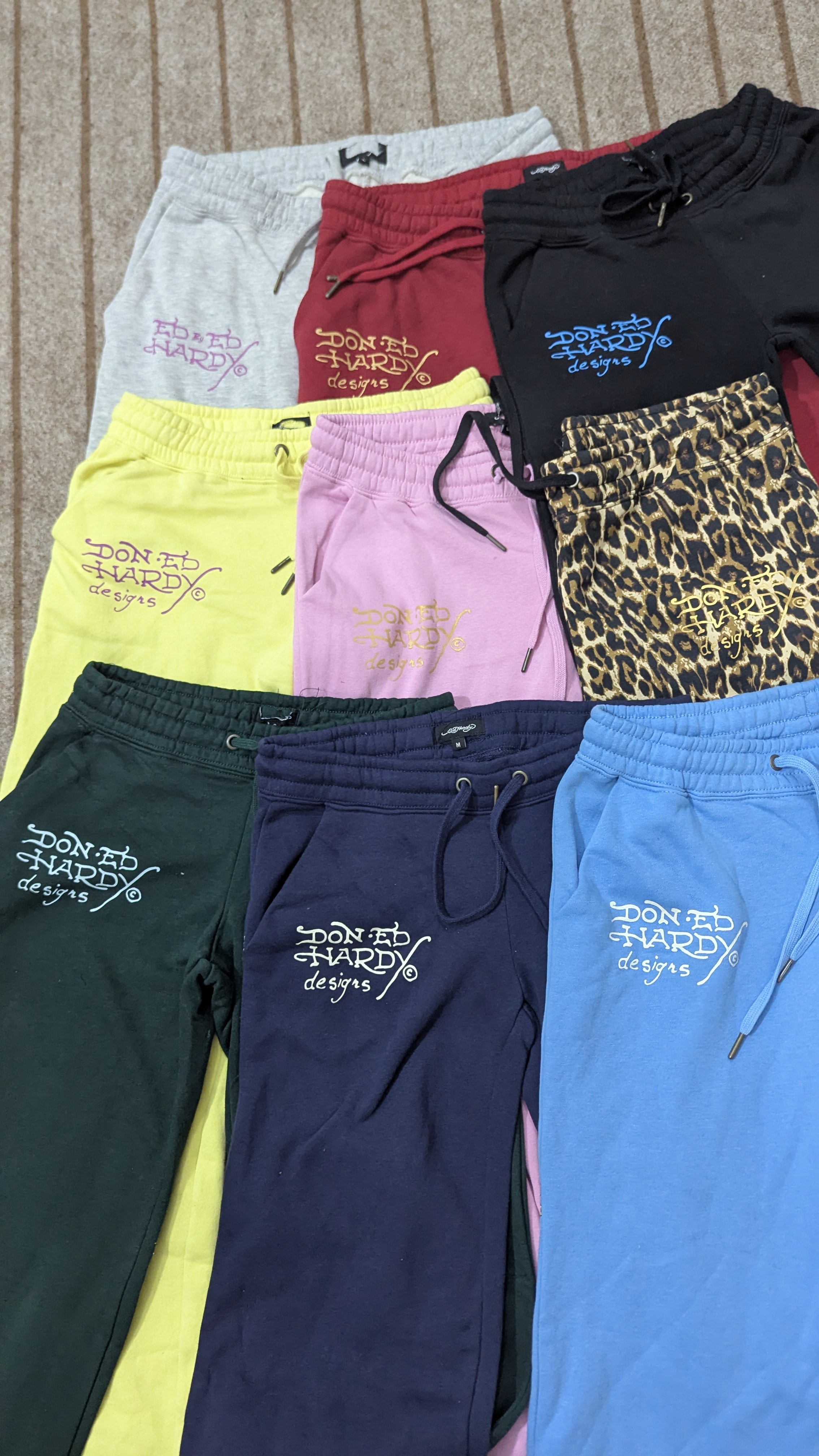 Ed Hardy Women Flared Gothic Trousers