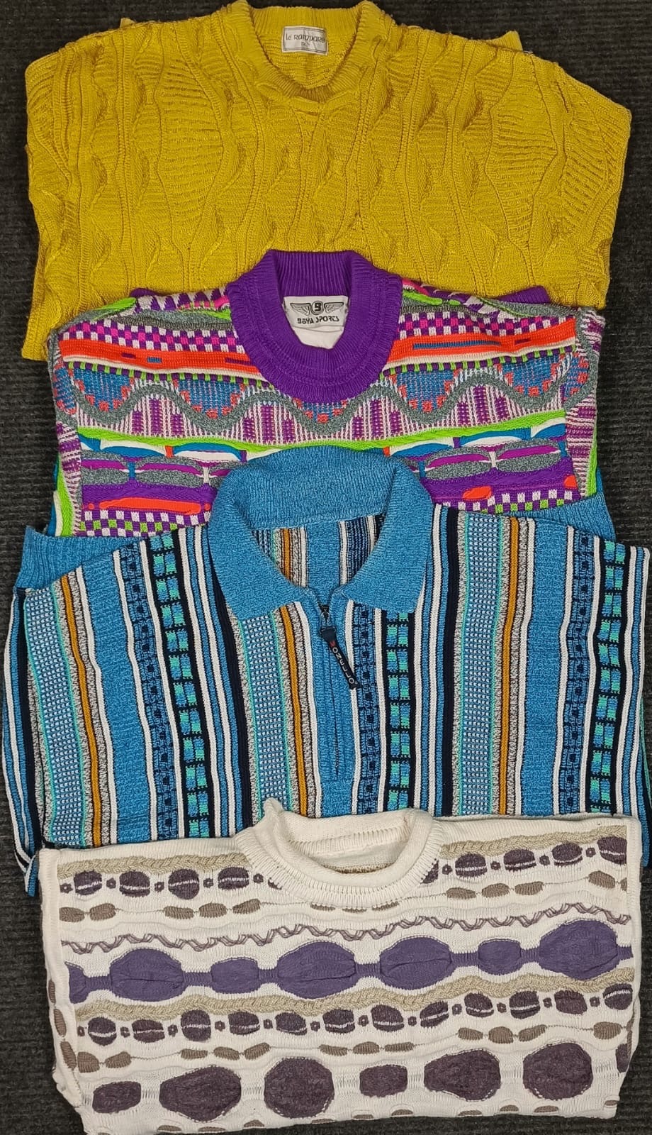 Coogi-Style Pullover