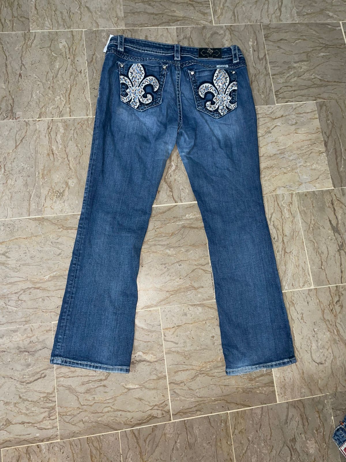 Miss me true religion rock revival flared & bootcut jeans