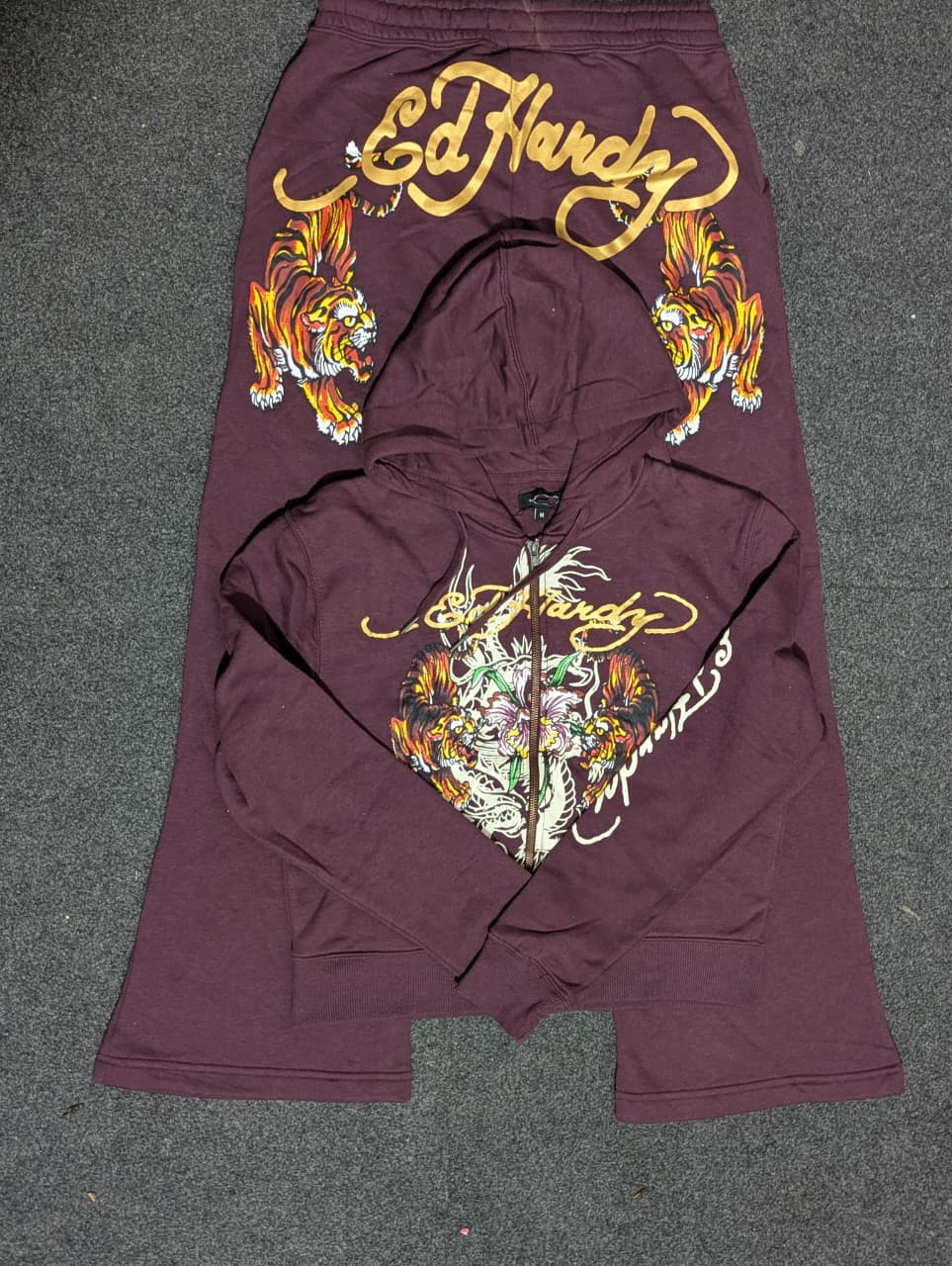 Ed Hardy Tracksuit Set