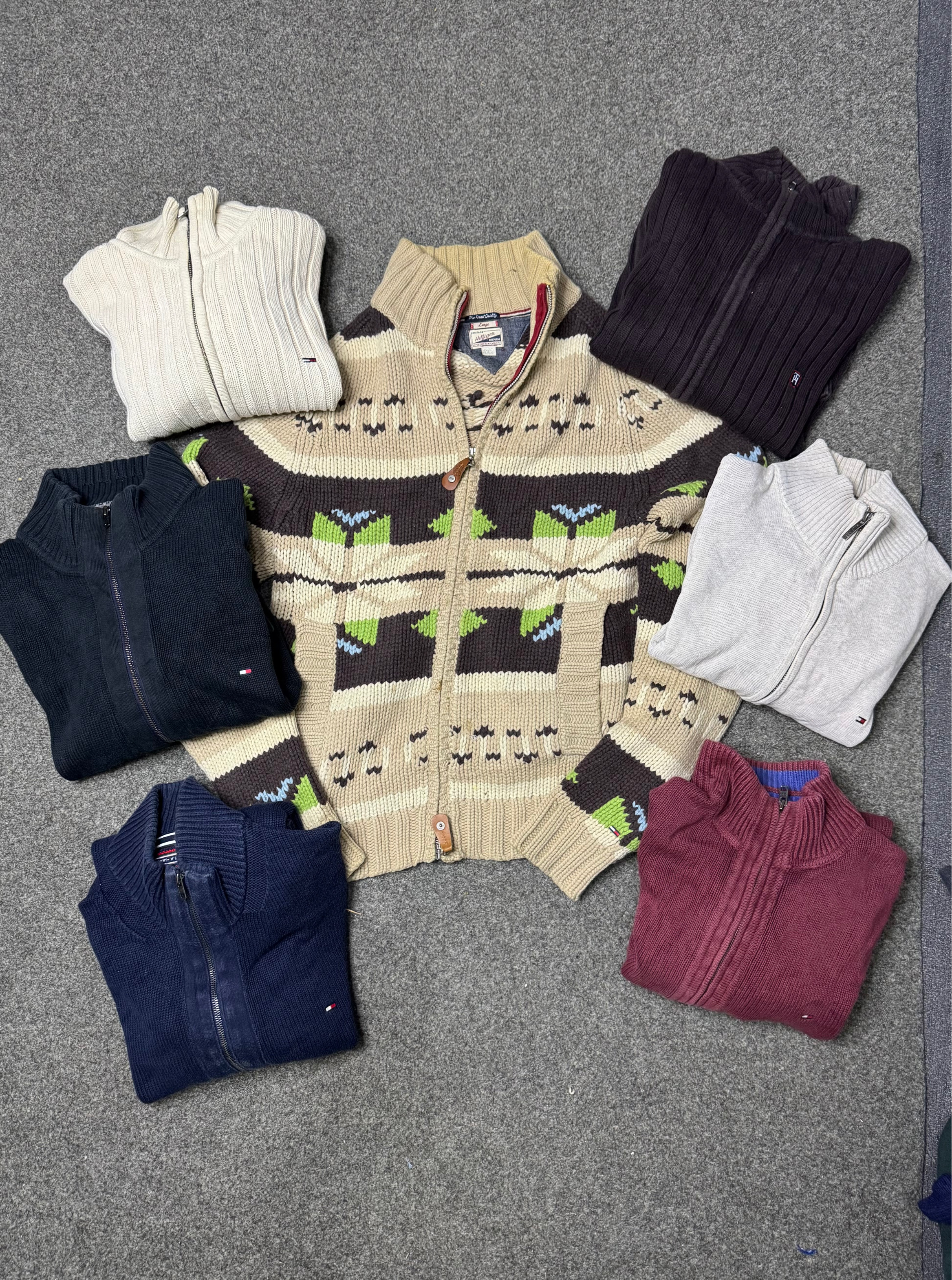 Suéteres com Zíper Completo Tommy Hilfiger