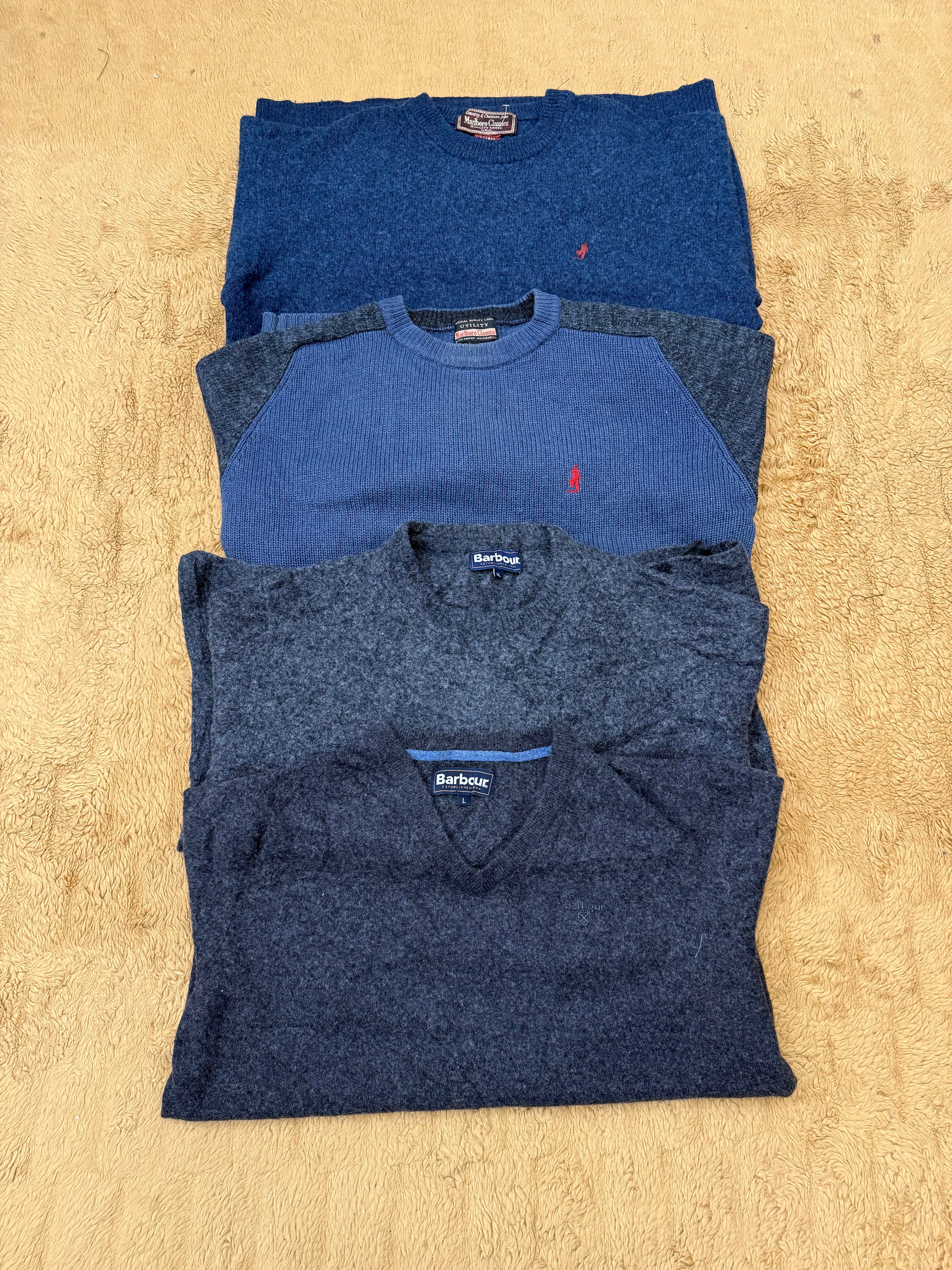 Suéteres Barbour & Marlboro