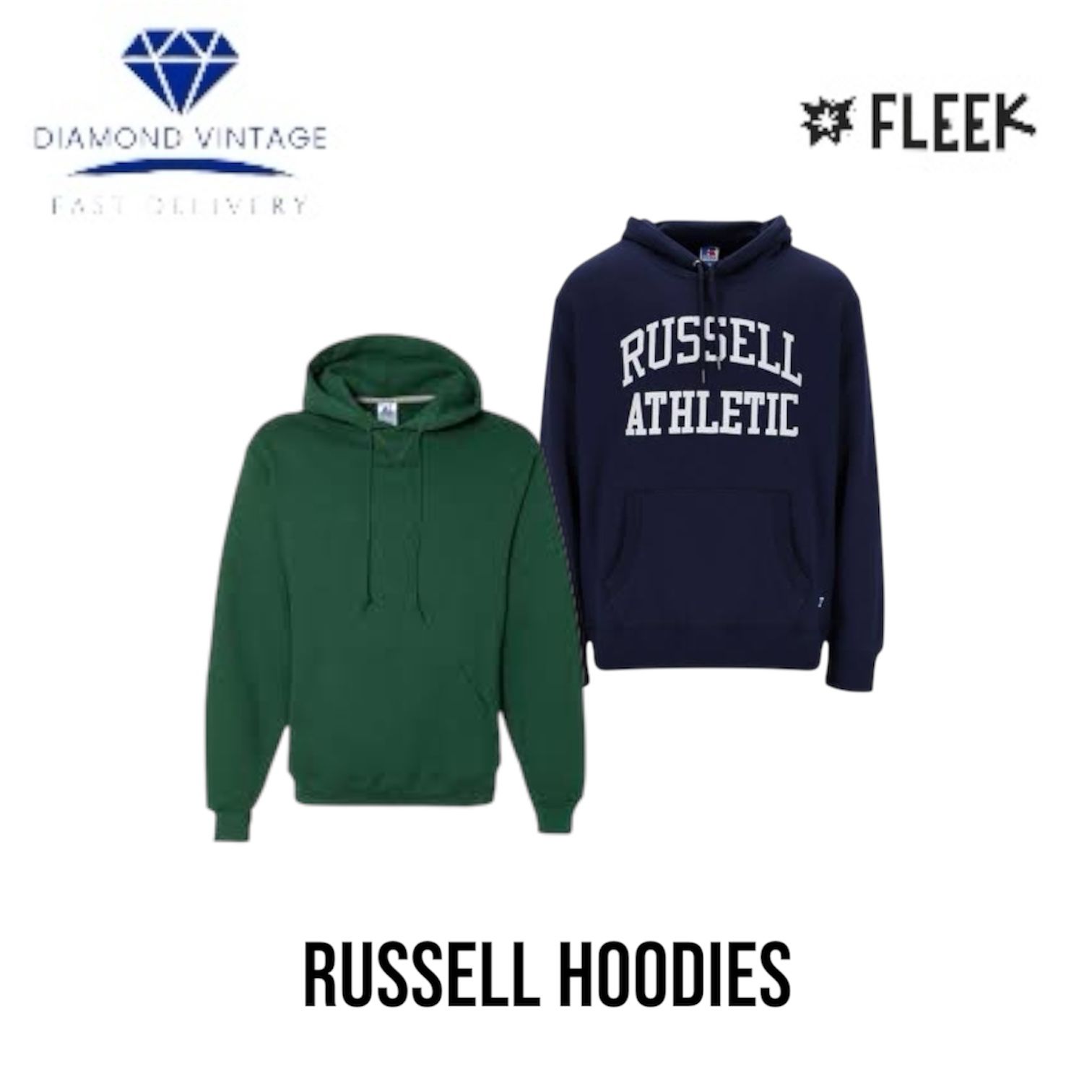 Russell Athletic hoodies (DV -12-198)