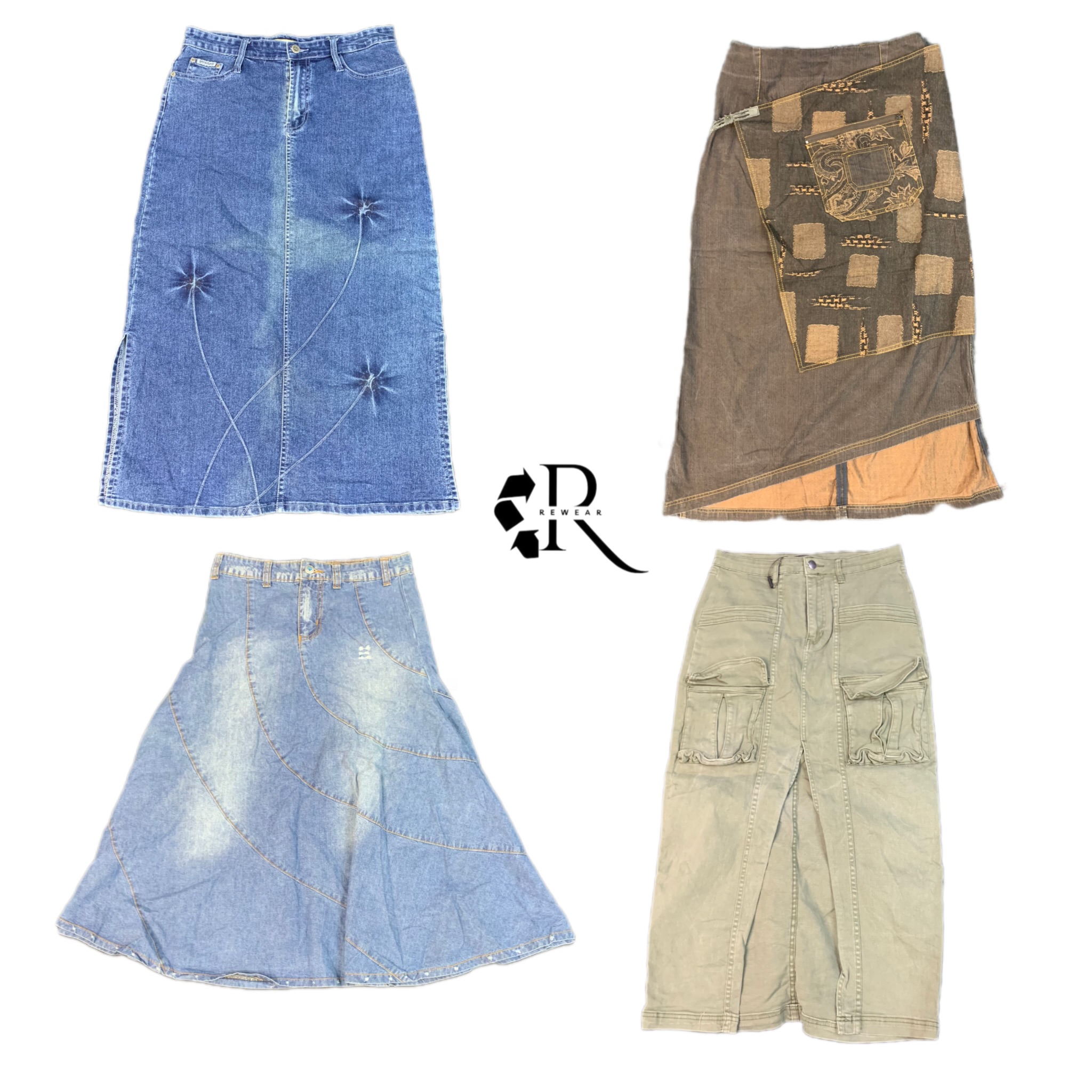 Y2K NYC IT Girls Long Skirts RW-1318