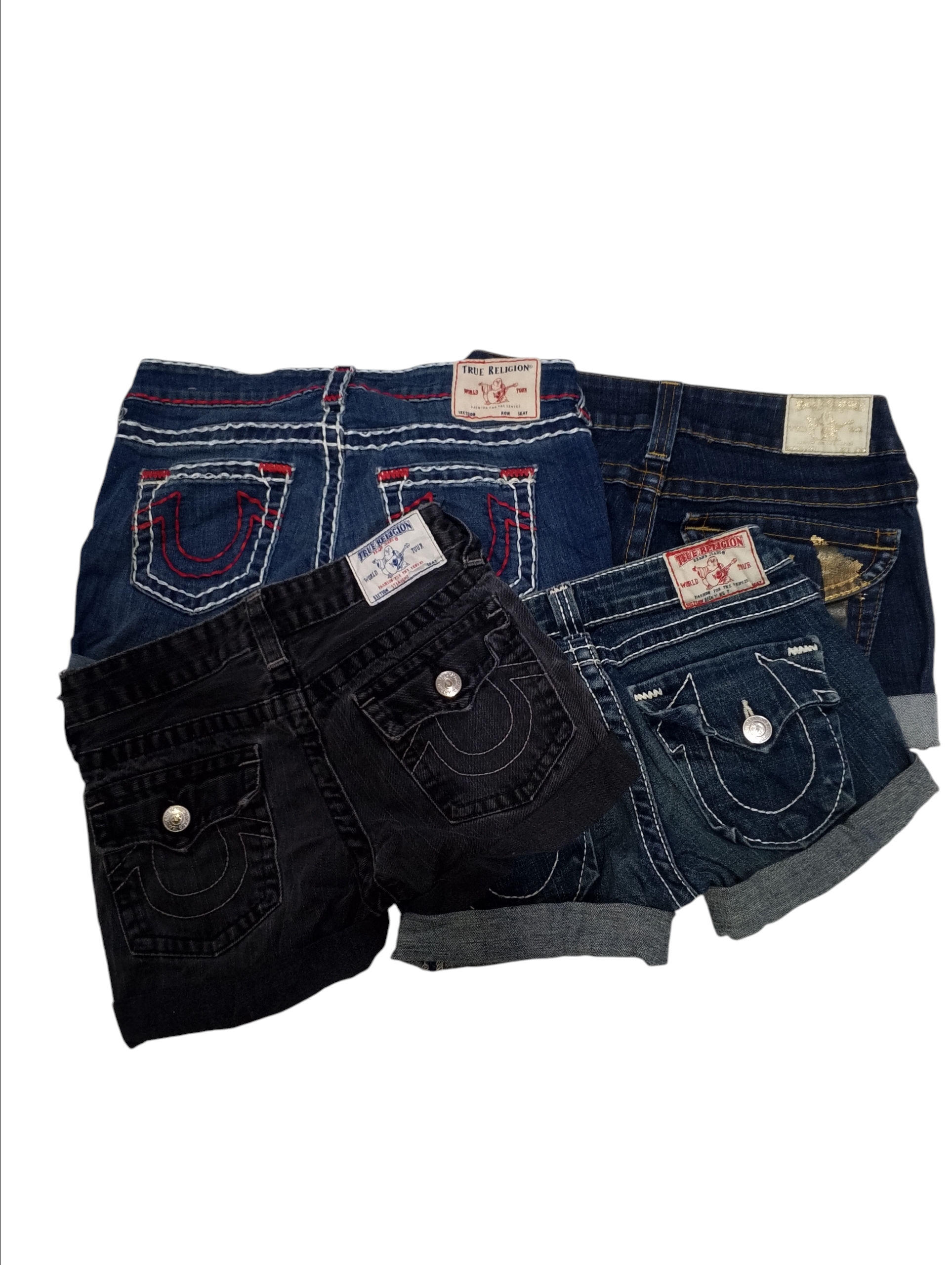 Md2 -rework true religion shorts -6p -8/12/25