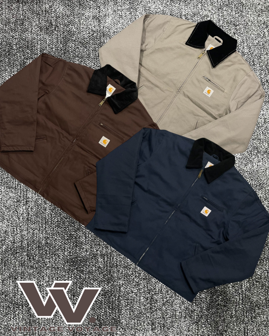 Vestes Detroit en mélange de style retravaillé Carhartt couleur (10/12)