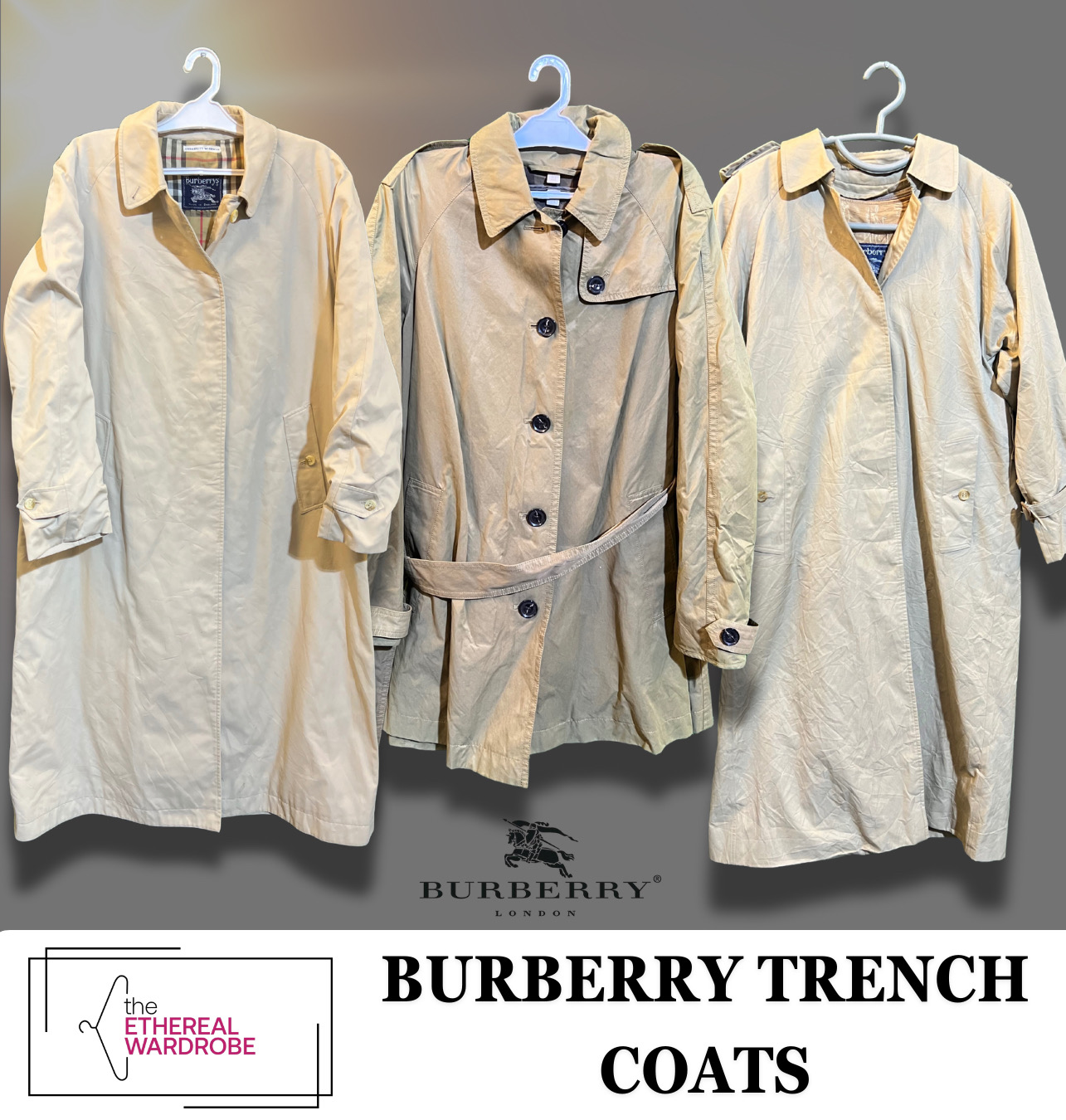 Premium Burberry Trench Coats