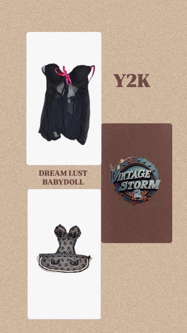 Tops Baby Doll Y2K Dream Lust