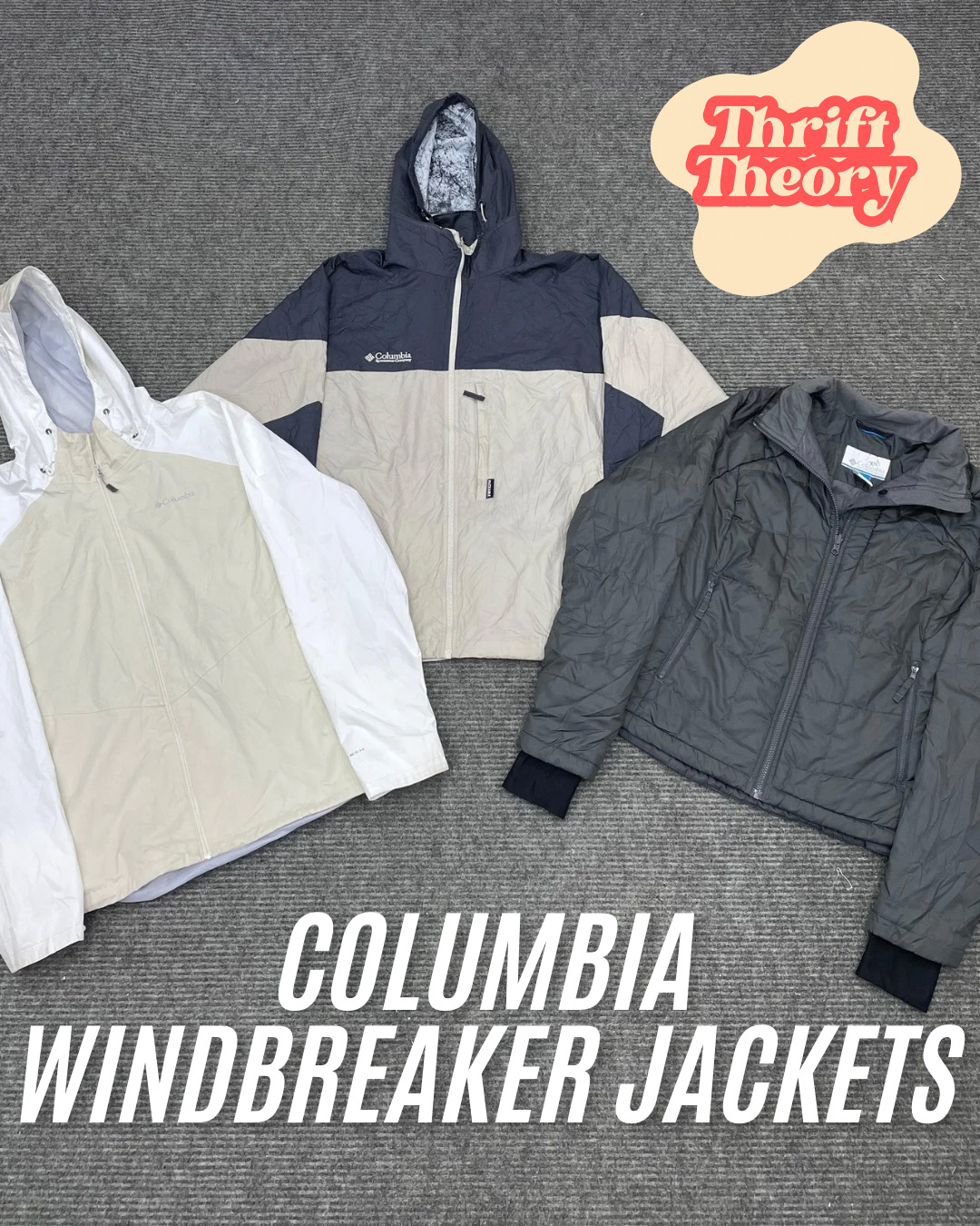 Columbia Windbreaker Jackets - (10/12)