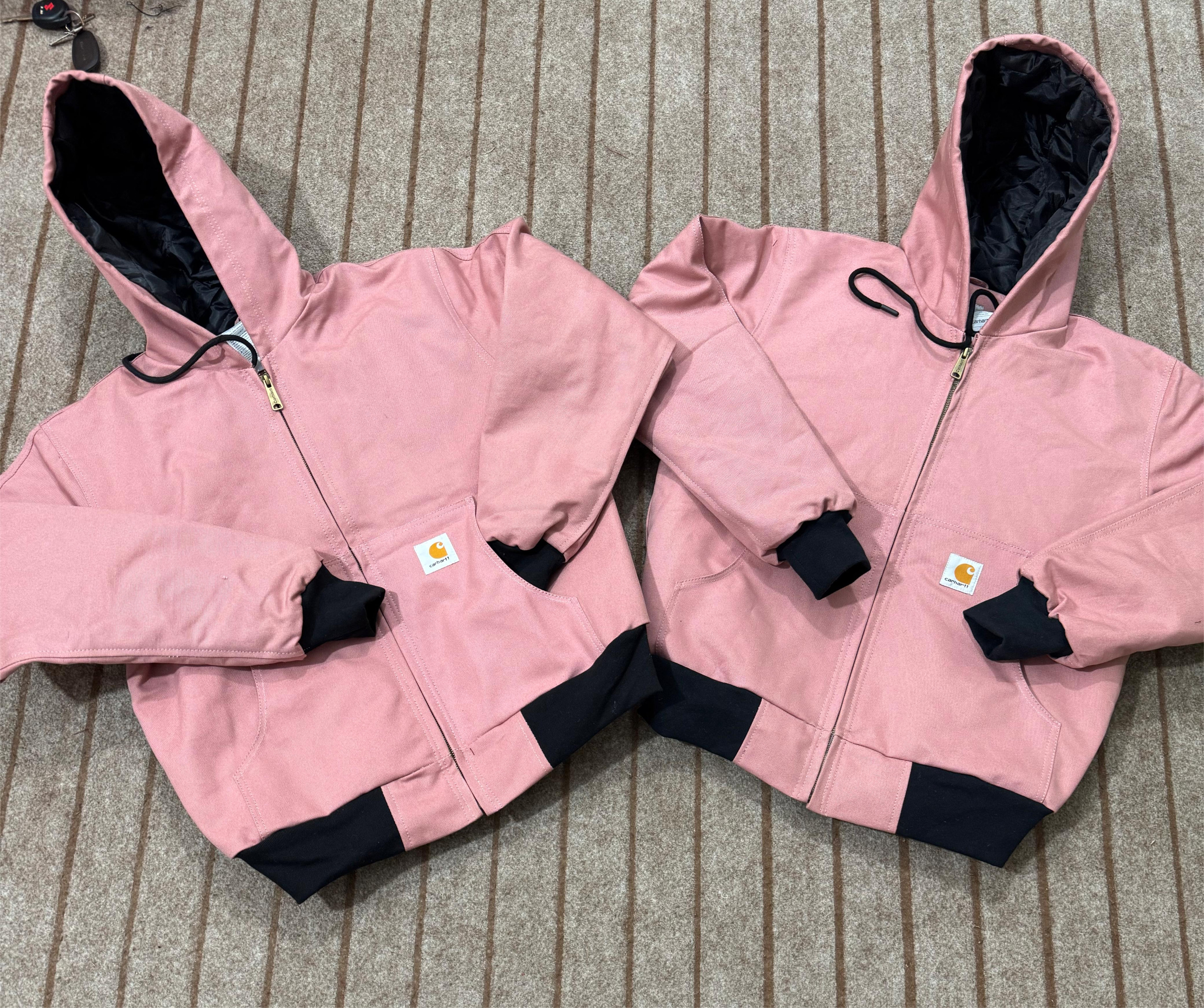 Carhartt Light Pink Active Rework Style Jackets
