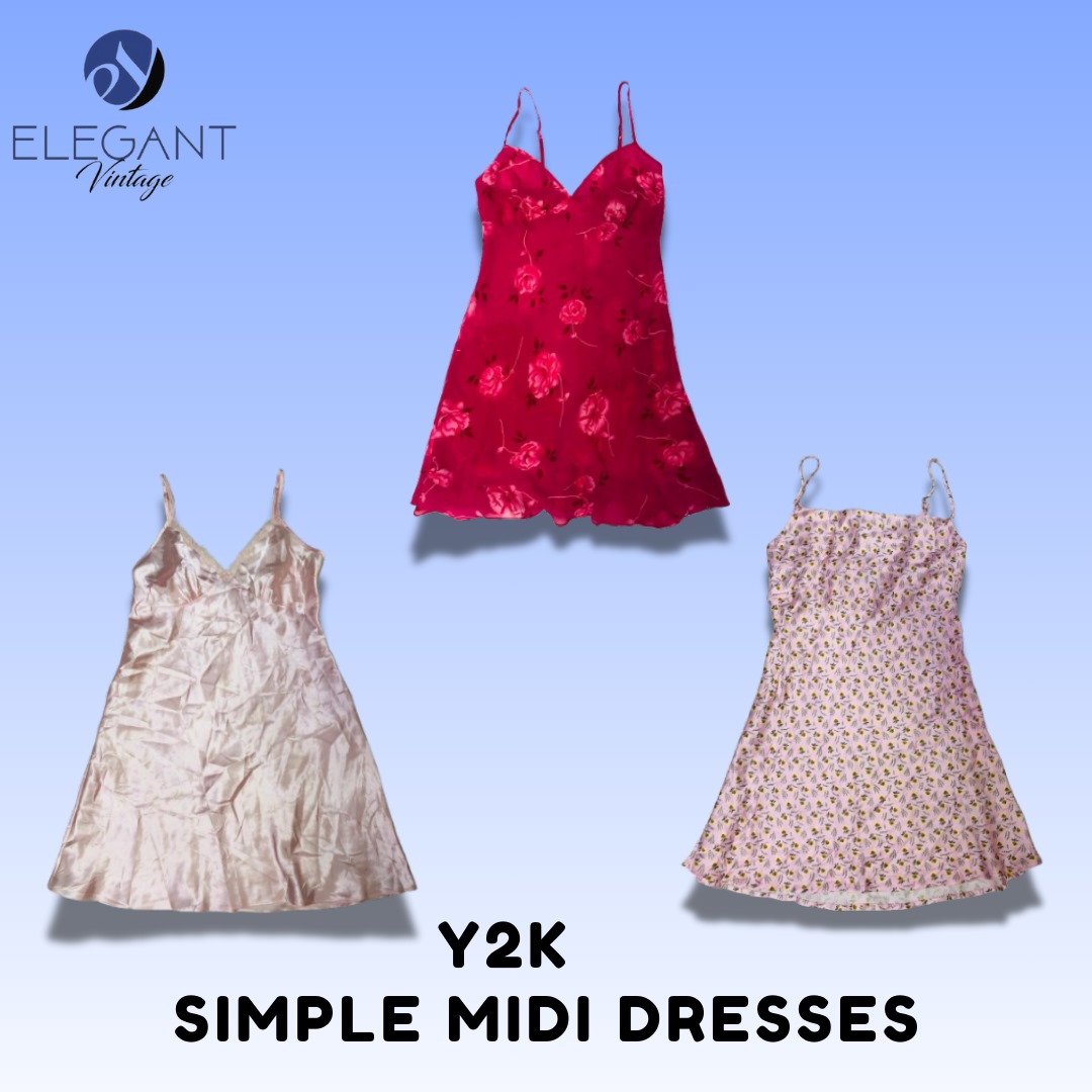 Robe midi simple Y2K - EV1482