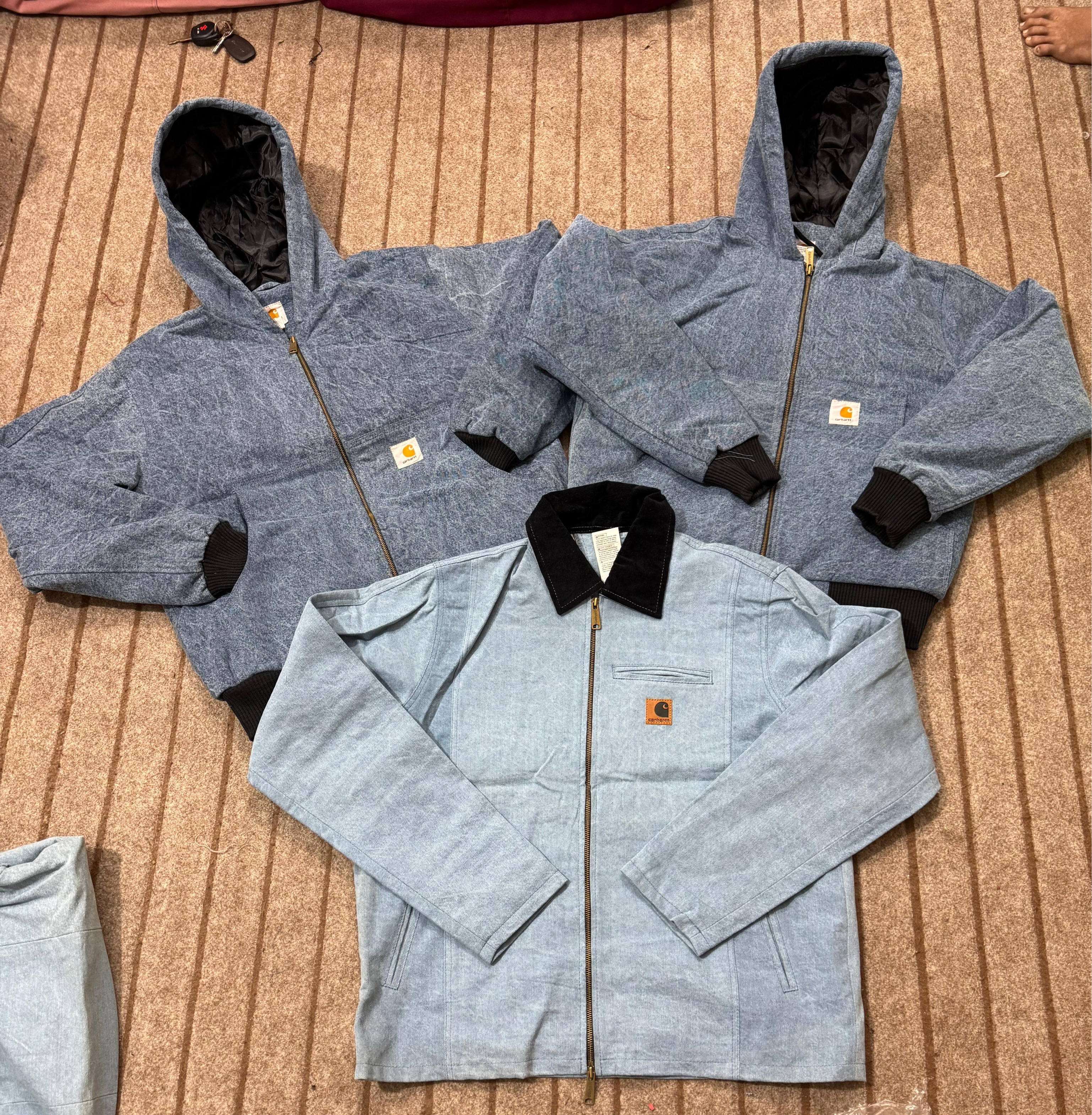 Carhartt Active/Detroit Denim Rework Style Jackets