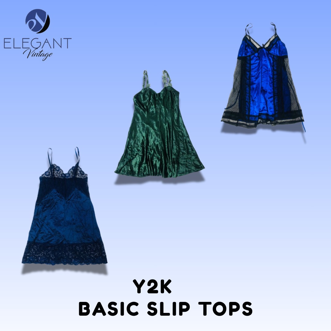 Y2K Basic Slip Tops - EV1497