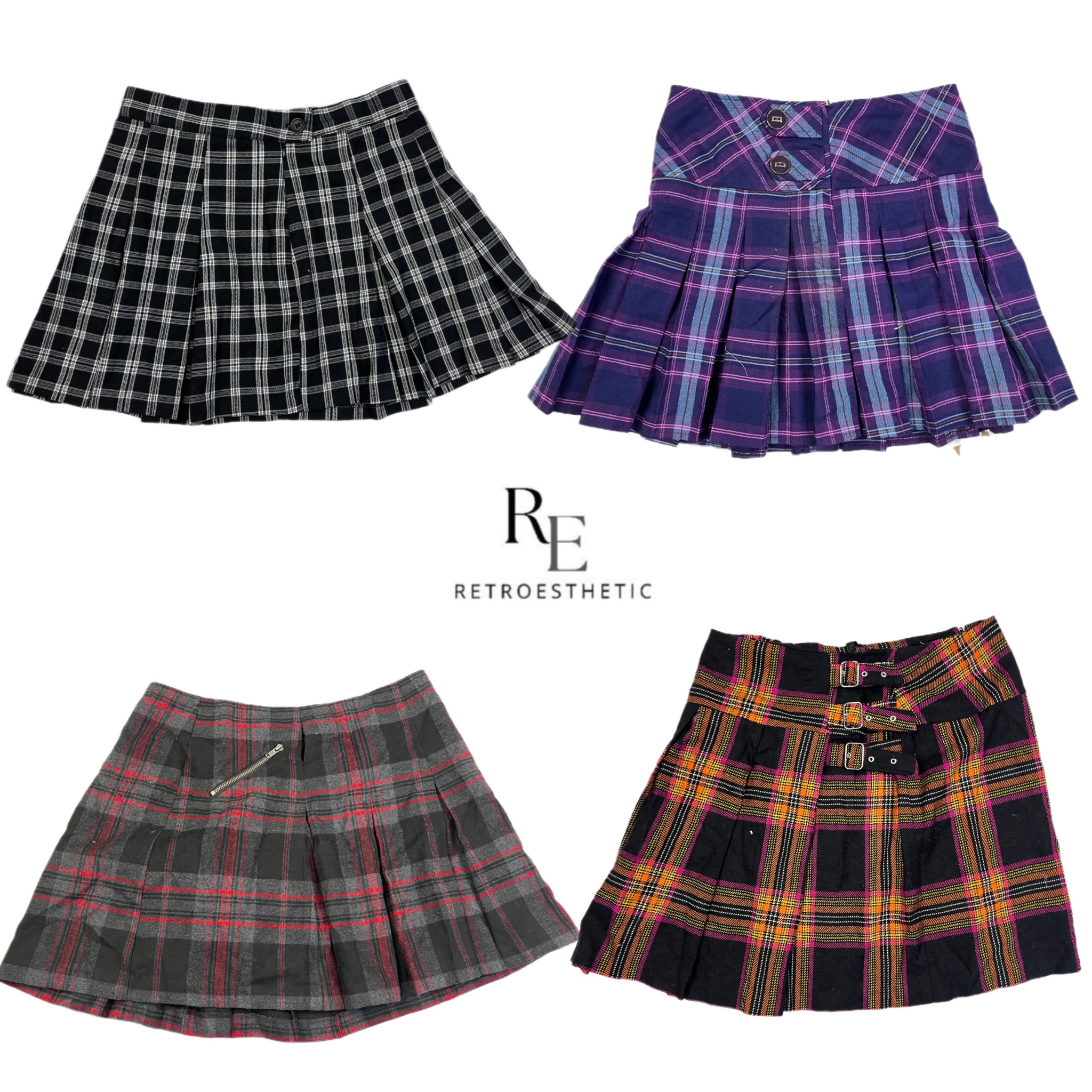 Jupes courtes Y2K Paris Hilton Fille RE-2601