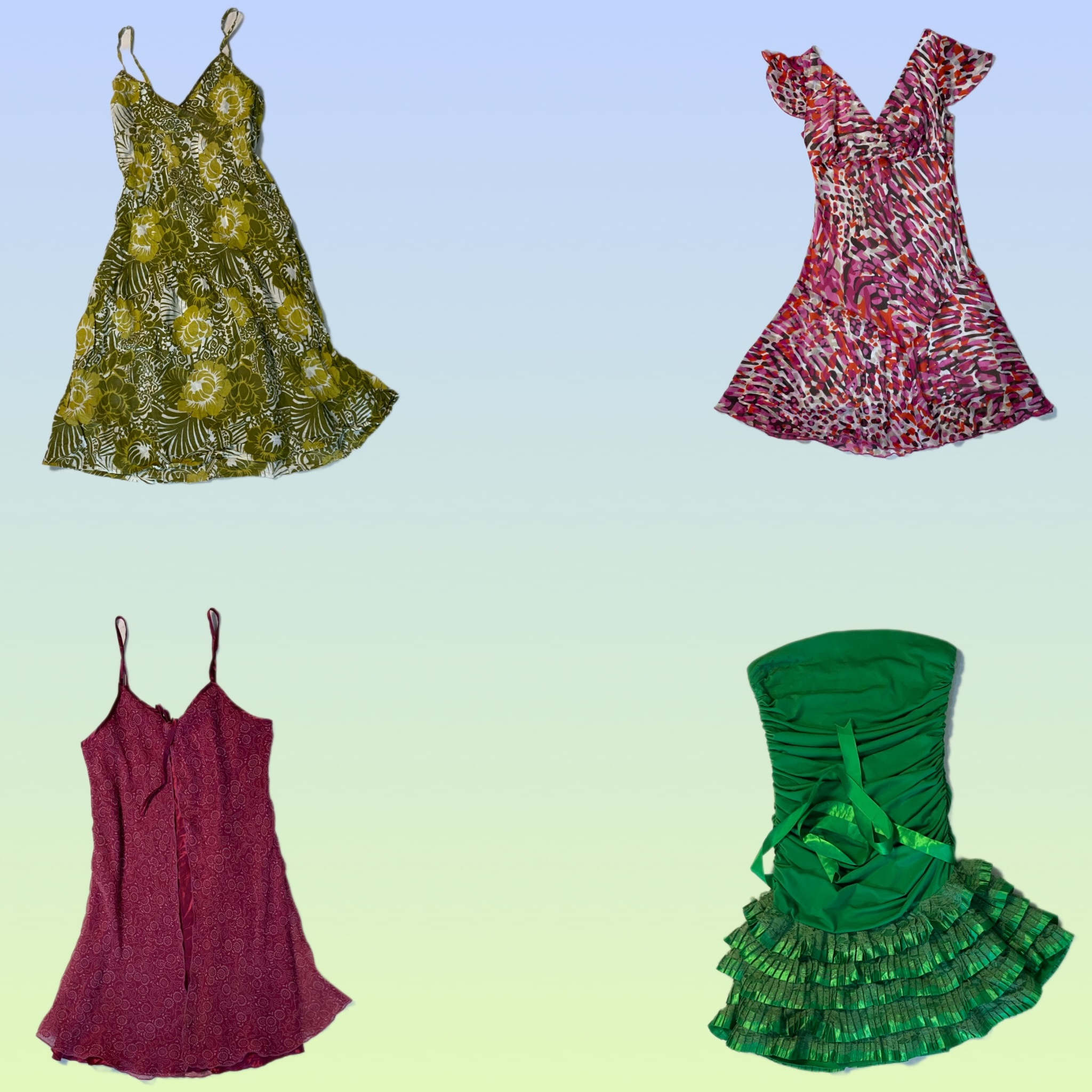 Y2K Summer maxi dresses (TS-1759)