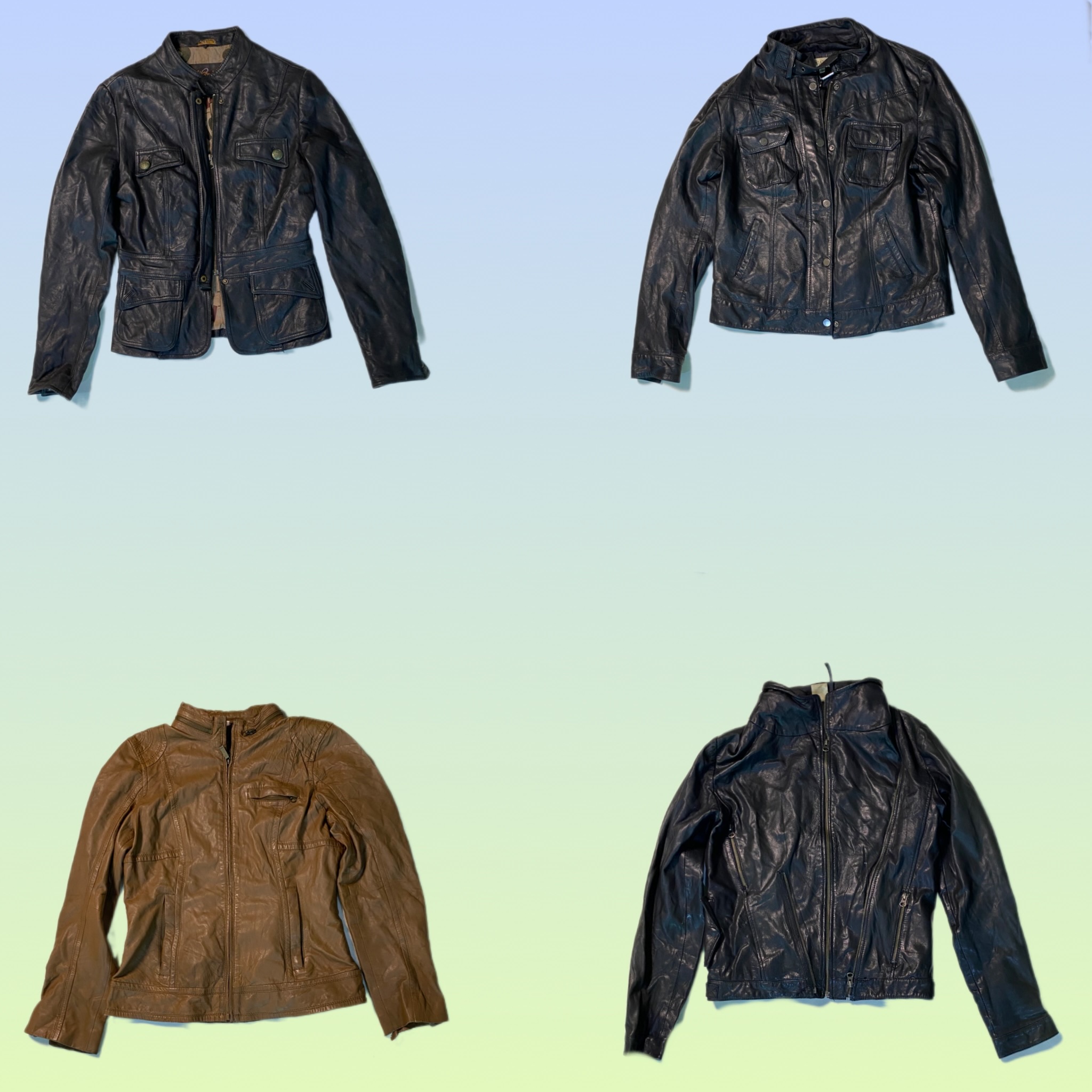 Y2K Leahter Jacket (DRS-1763)