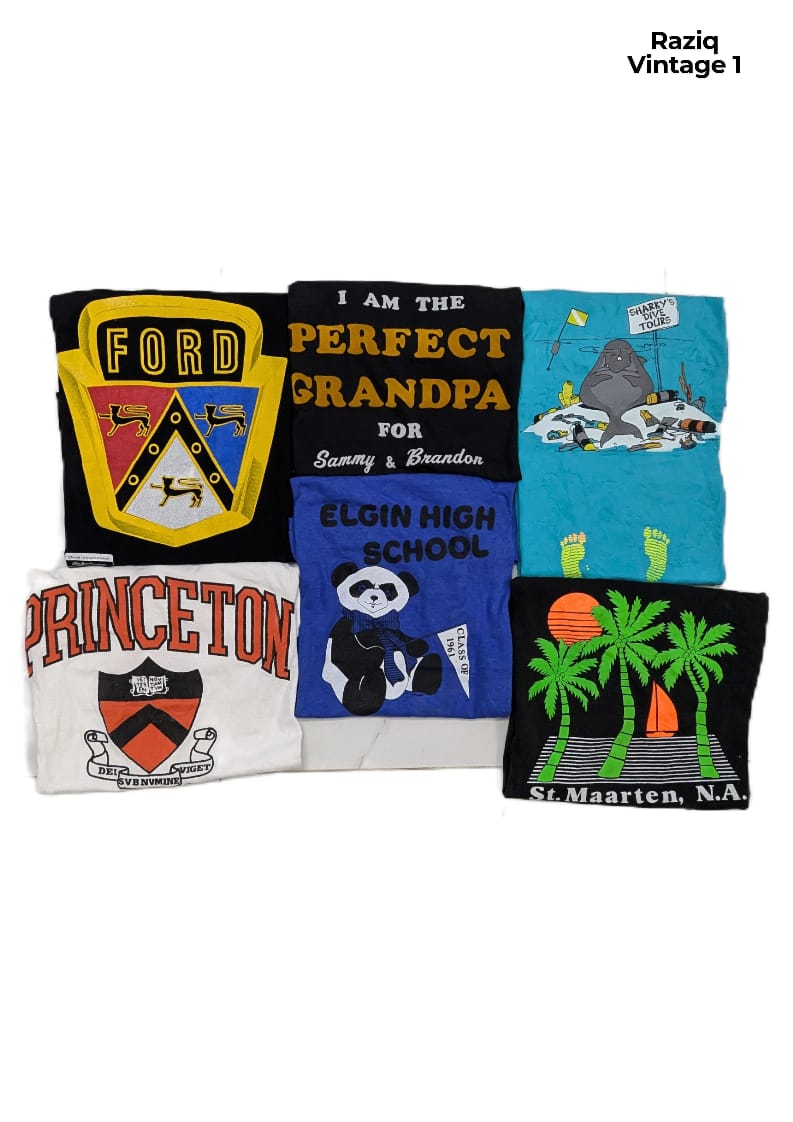 RV1024 ヴィンテージ シングルステッチ Tシャツ